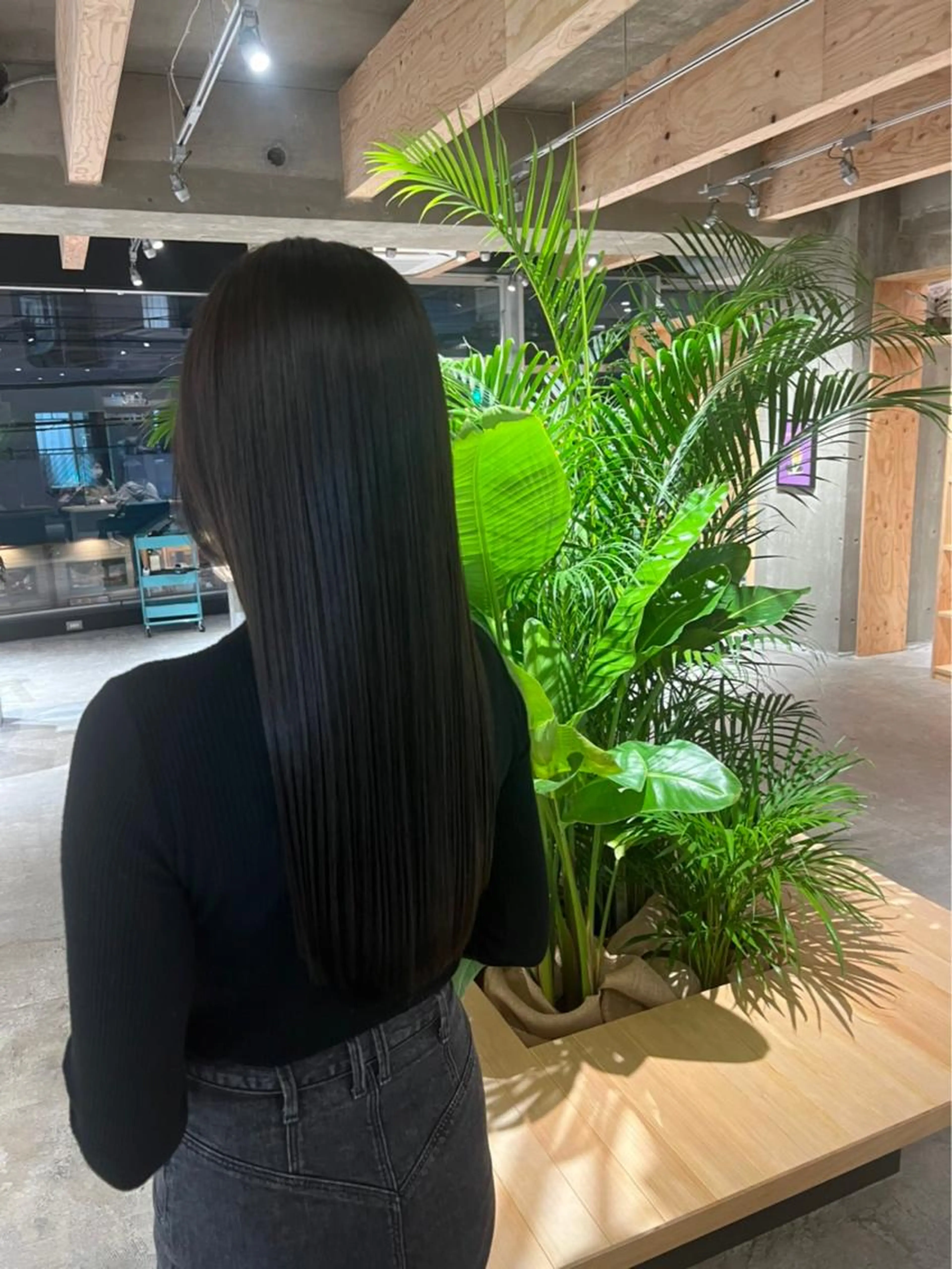 カット+美髪縮毛矯正+トリートメントの写真