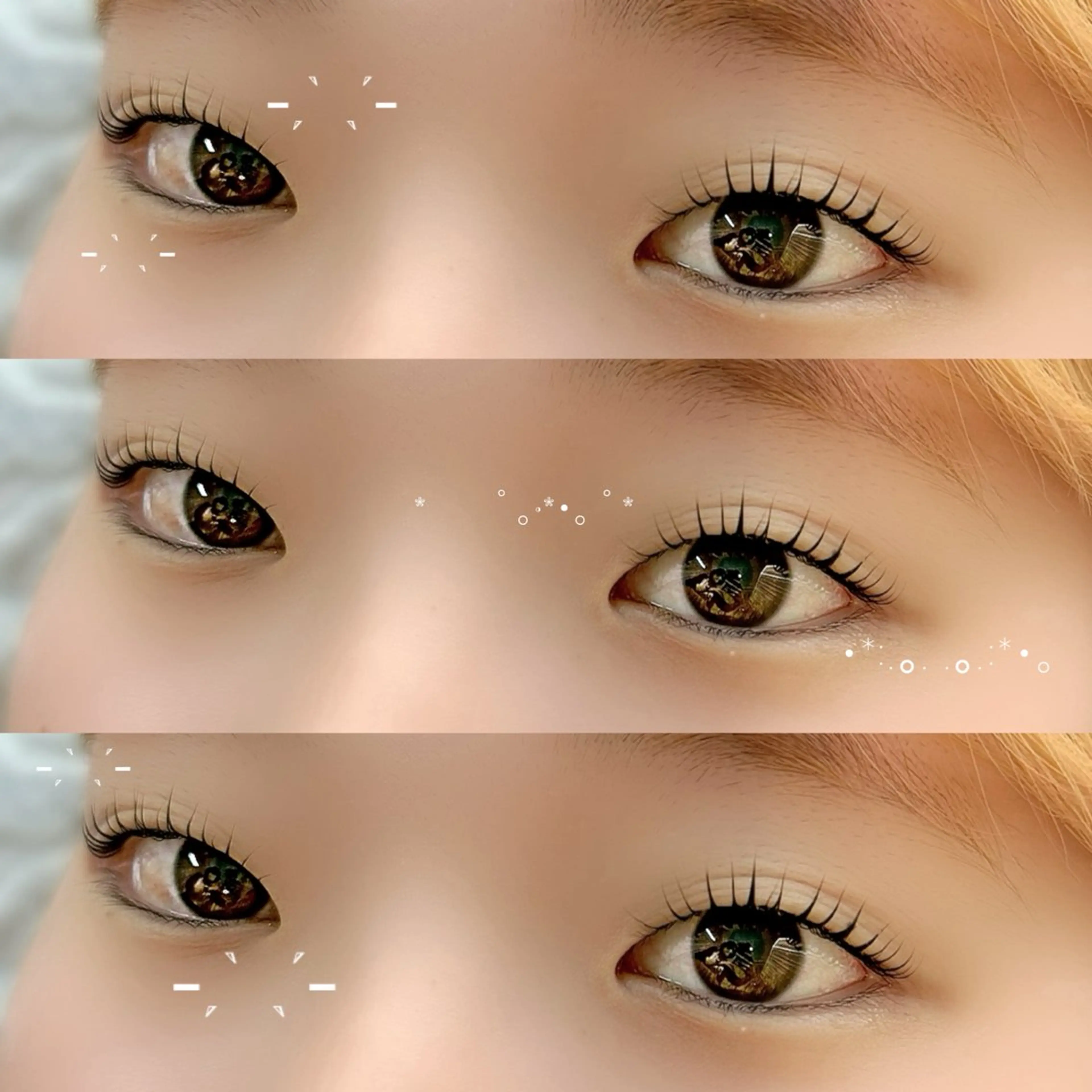 マツエク・マツパ RECHEL ALOHAのマツエク・マツパデザイン