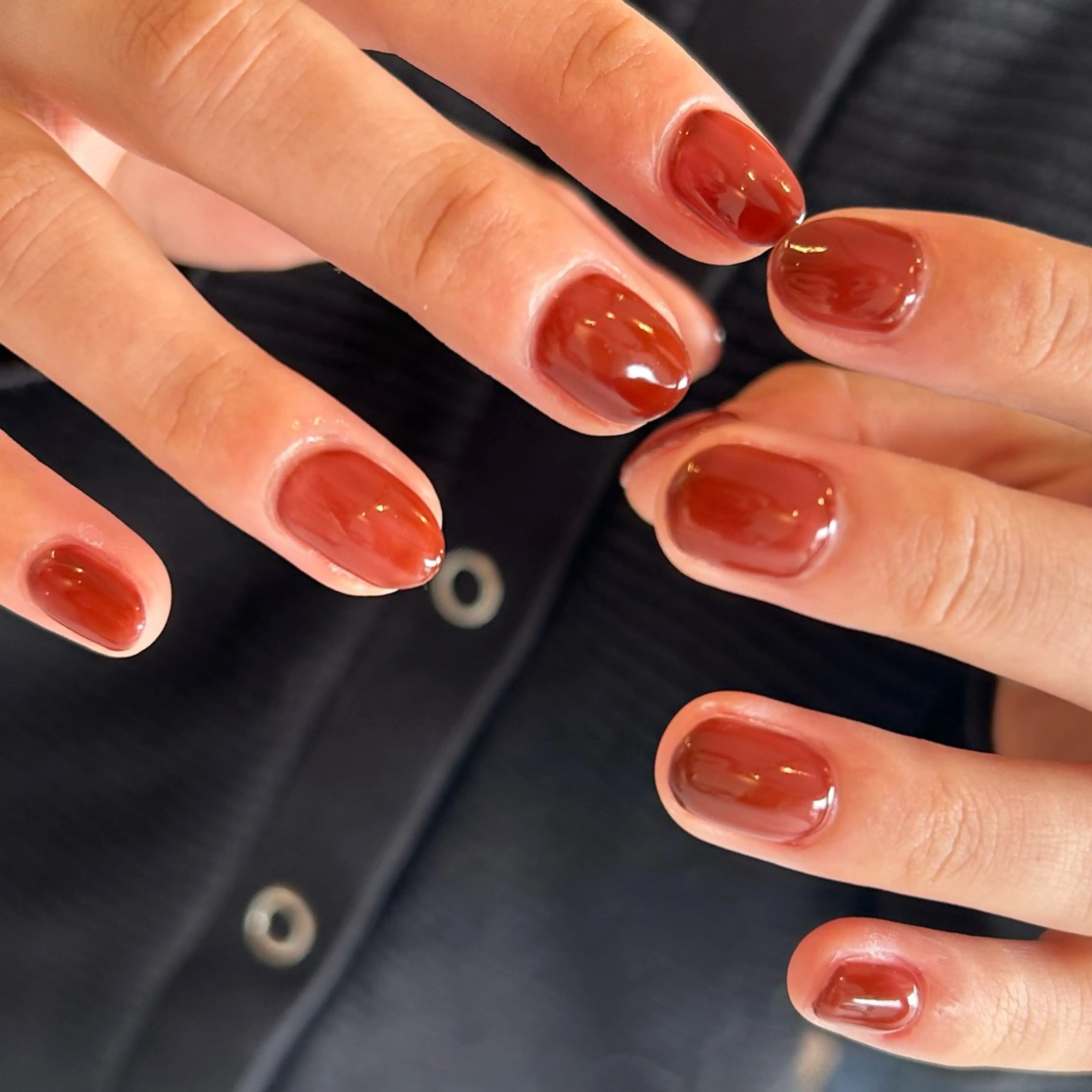 ネイル フラッシュネイル マグネットネイル オフィスネイル ワンカラーネイル シンプルネイル Rihka所属・nailsalon Rihkaのネイルデザイン