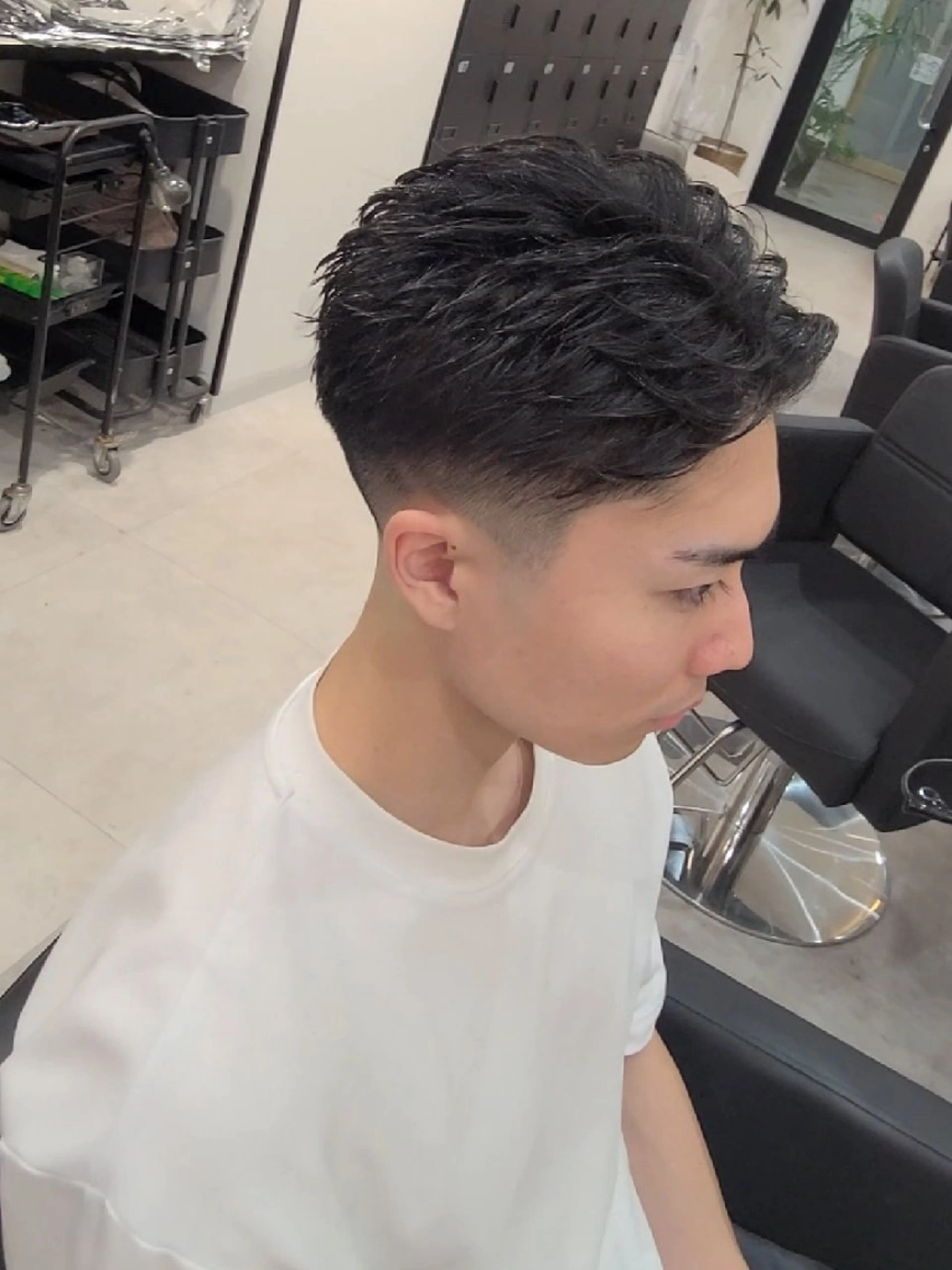 メンズ ショート ショートヘア カット ヘアセット LEN名古屋/パーマ 海外ヘア/メンズ特化のヘアスタイル