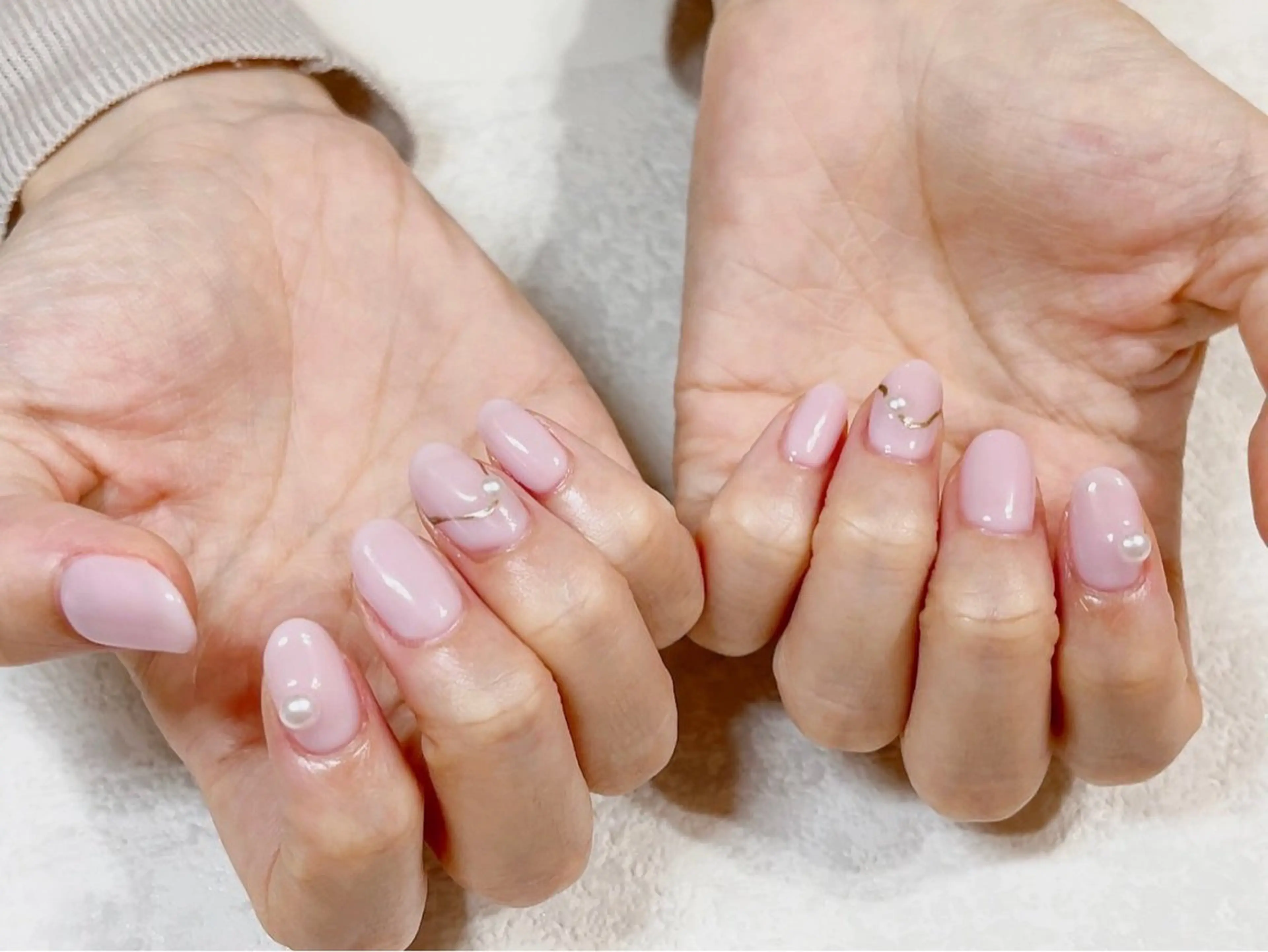 ネイル ジェルネイル メンズネイル オフィスネイル パラジェル シンプルネイル kiki nail たまプラーザのネイルデザイン