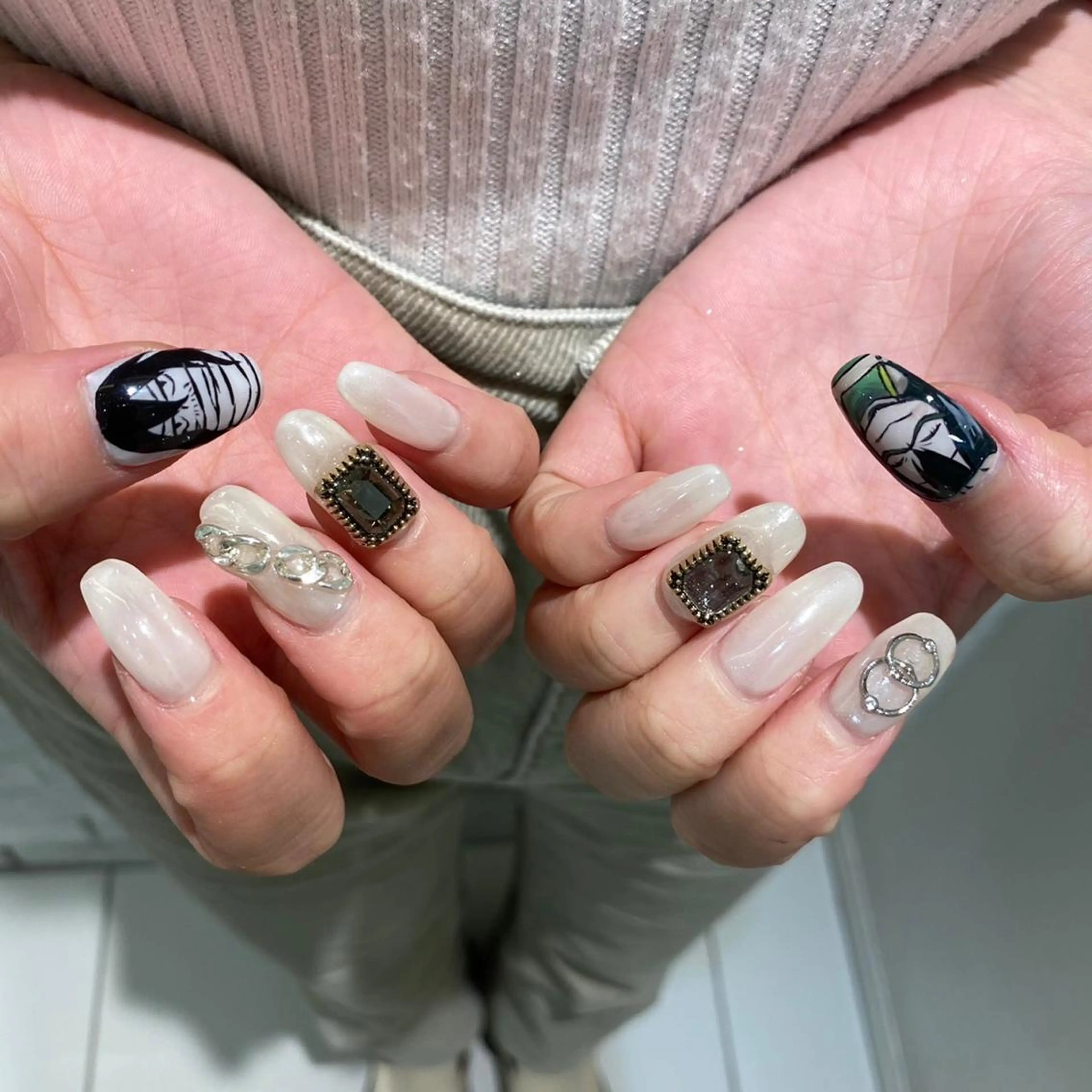 ネイル 野島 千夏のネイルデザイン