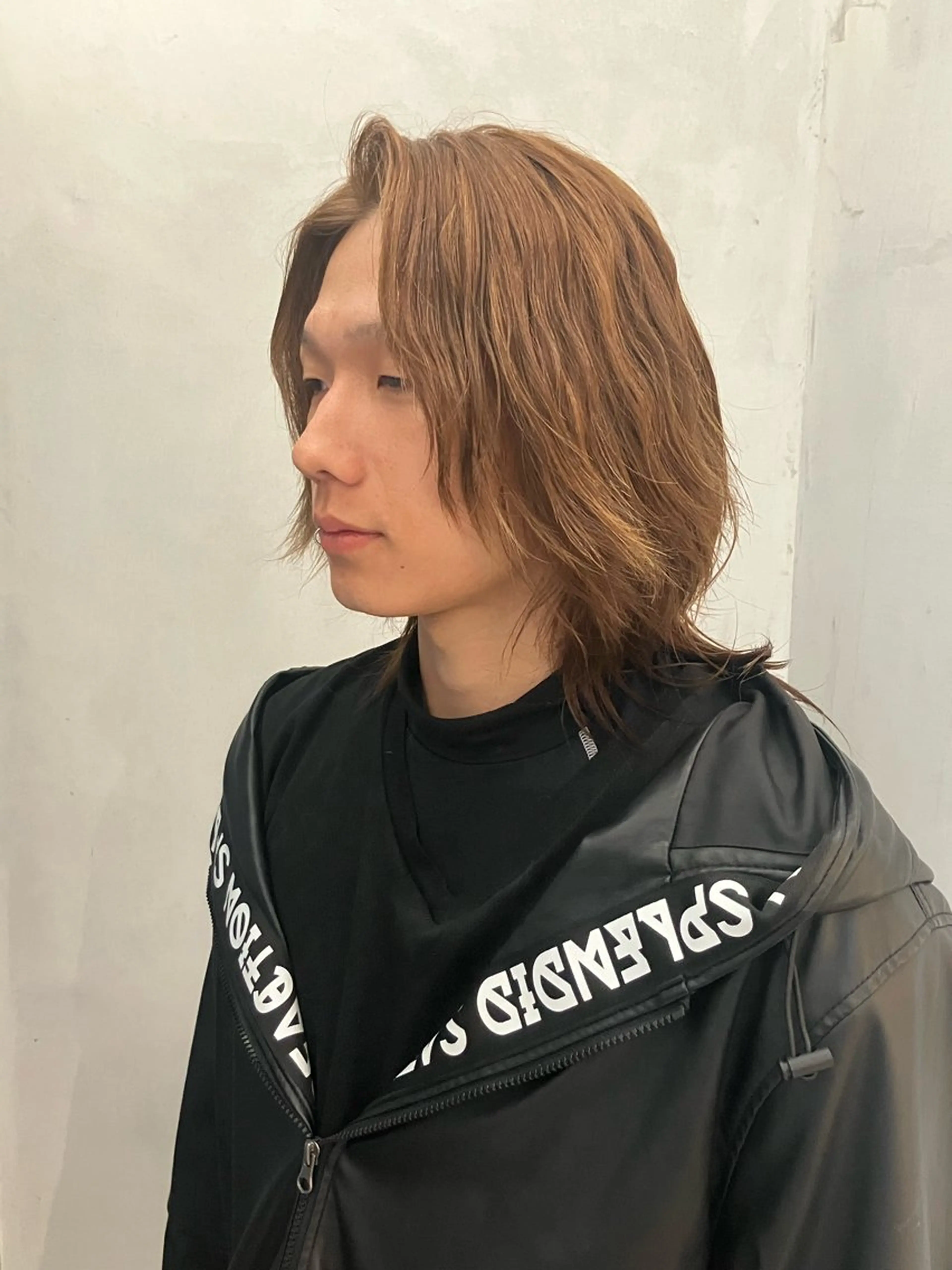 カラー メンズ ヘアカラー 鍋島 輝のヘアスタイル