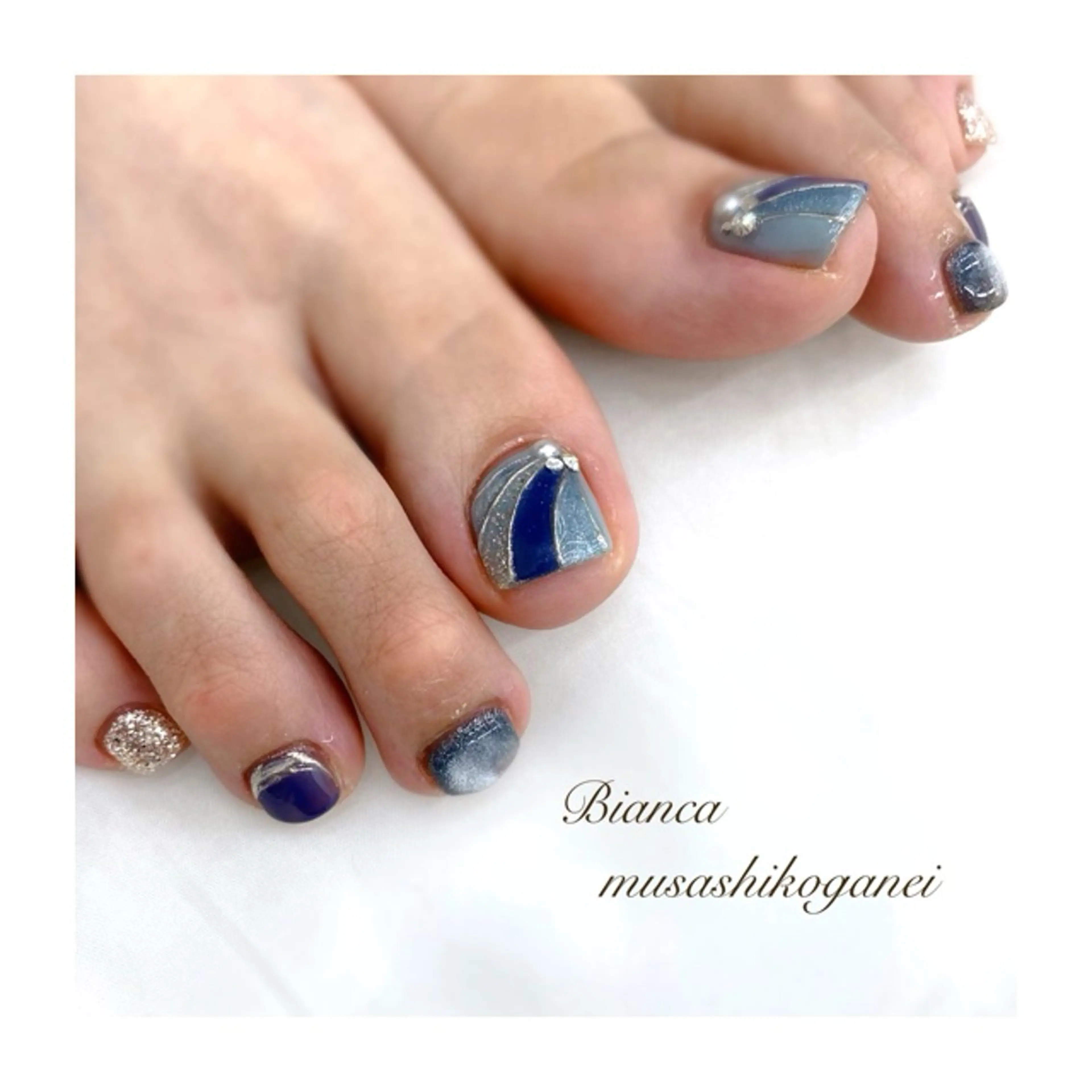 ネイル Bianca 武蔵小金井　しぎはらのネイルデザイン