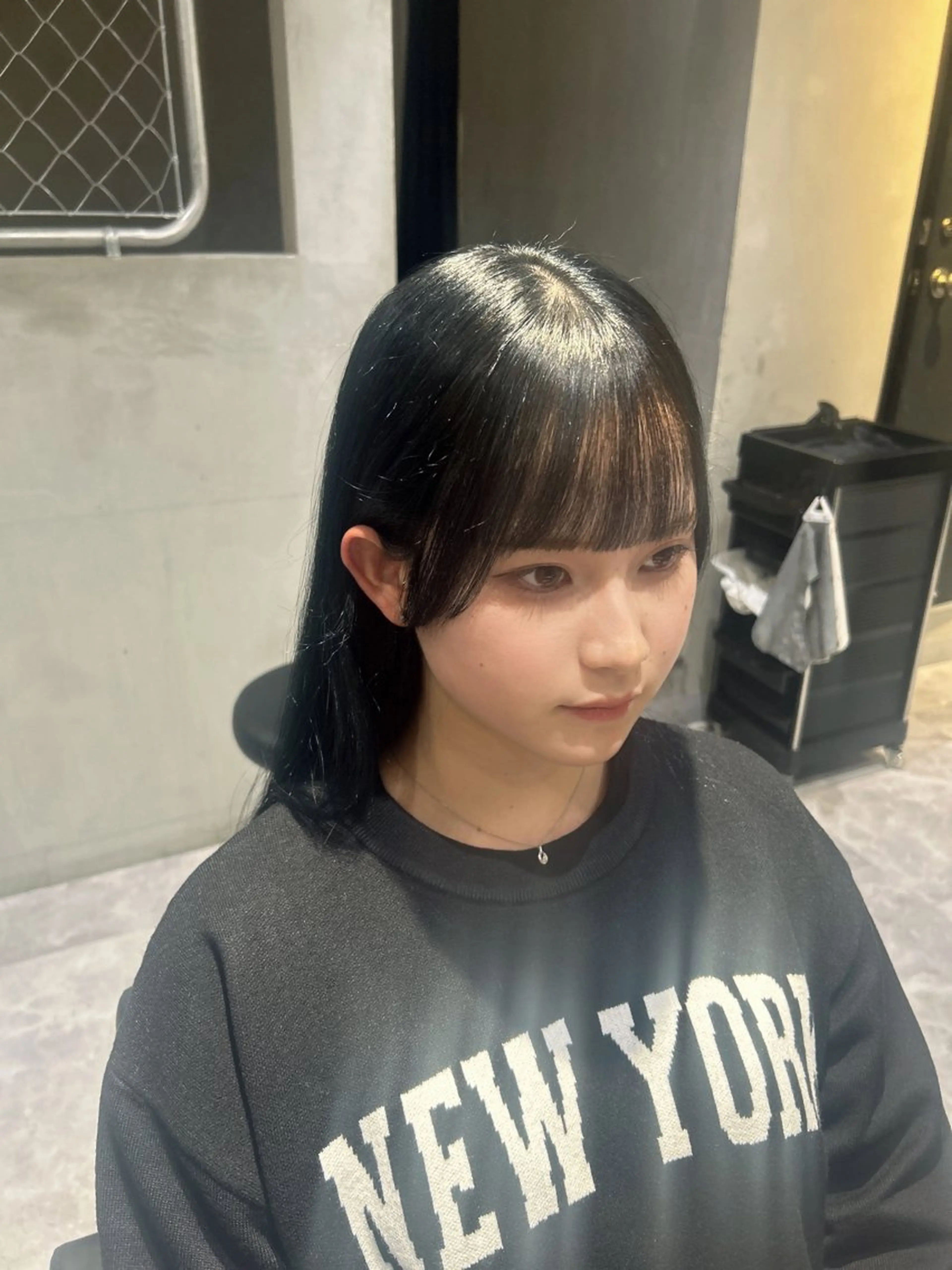 ロング カラー レイヤーカット/ 縮毛矯正🇰🇷早坂のヘアスタイル