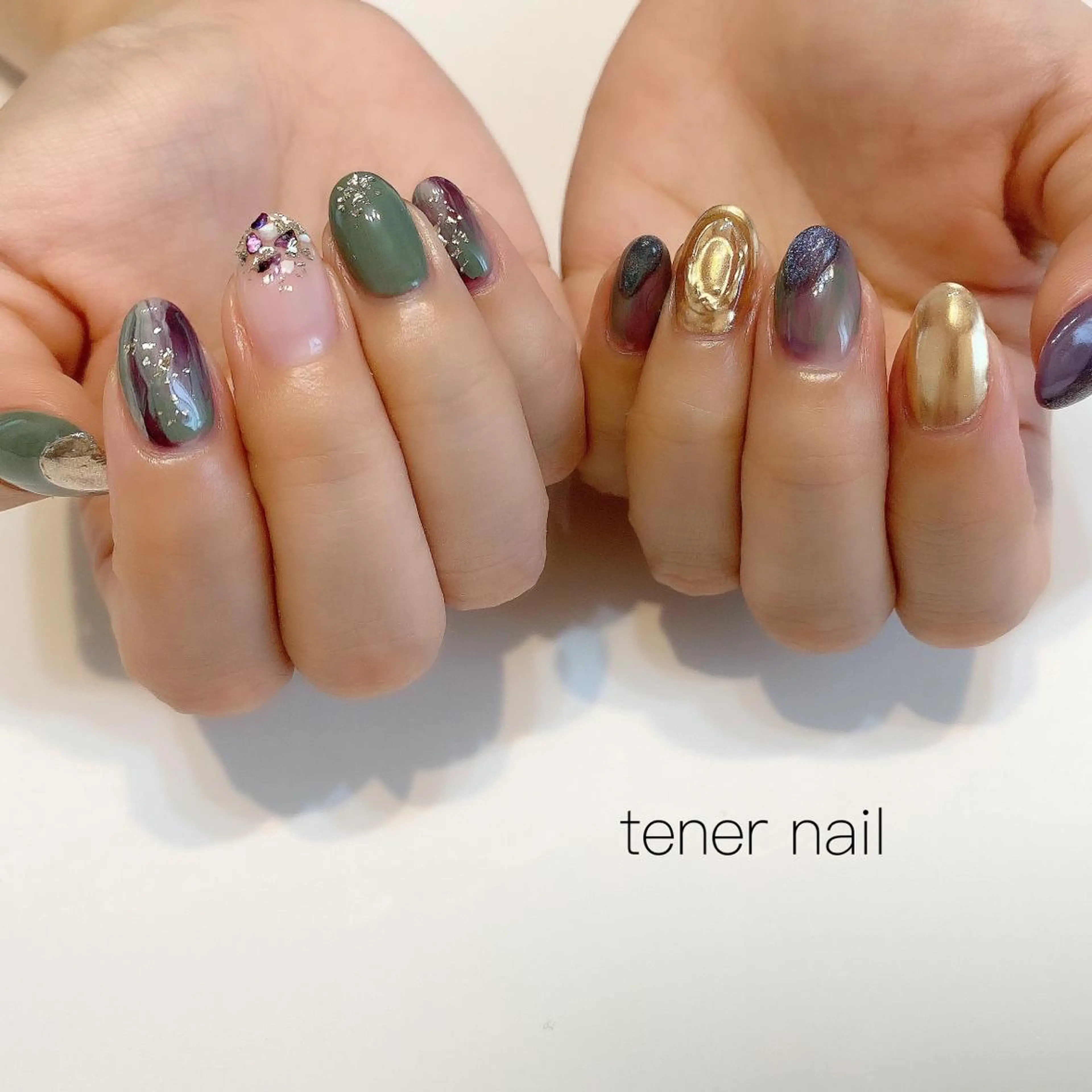 ネイル ニュアンスネイル テネルネイル tener nailのネイルデザイン
