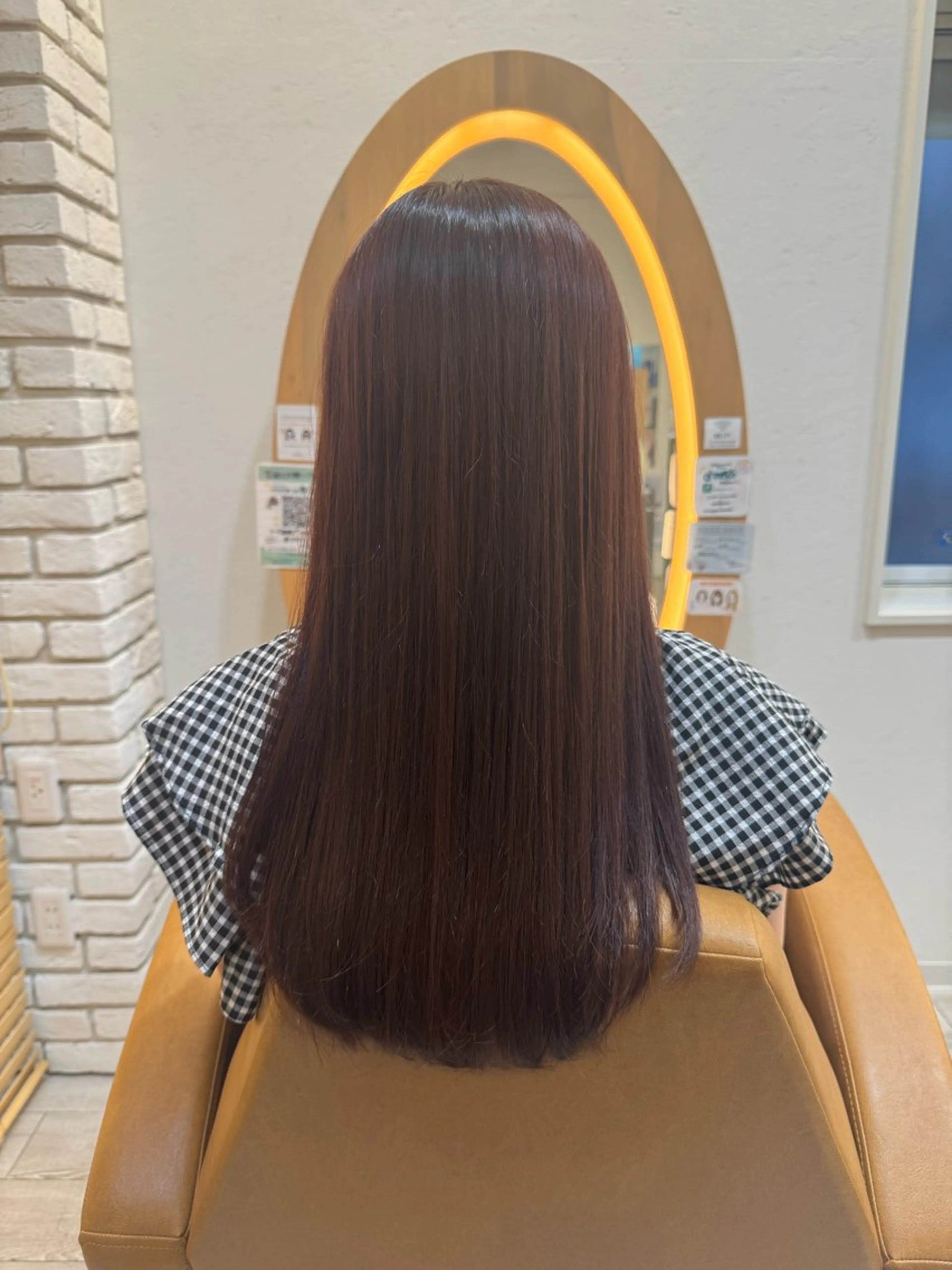 ロング 高橋 ひなののヘアスタイル