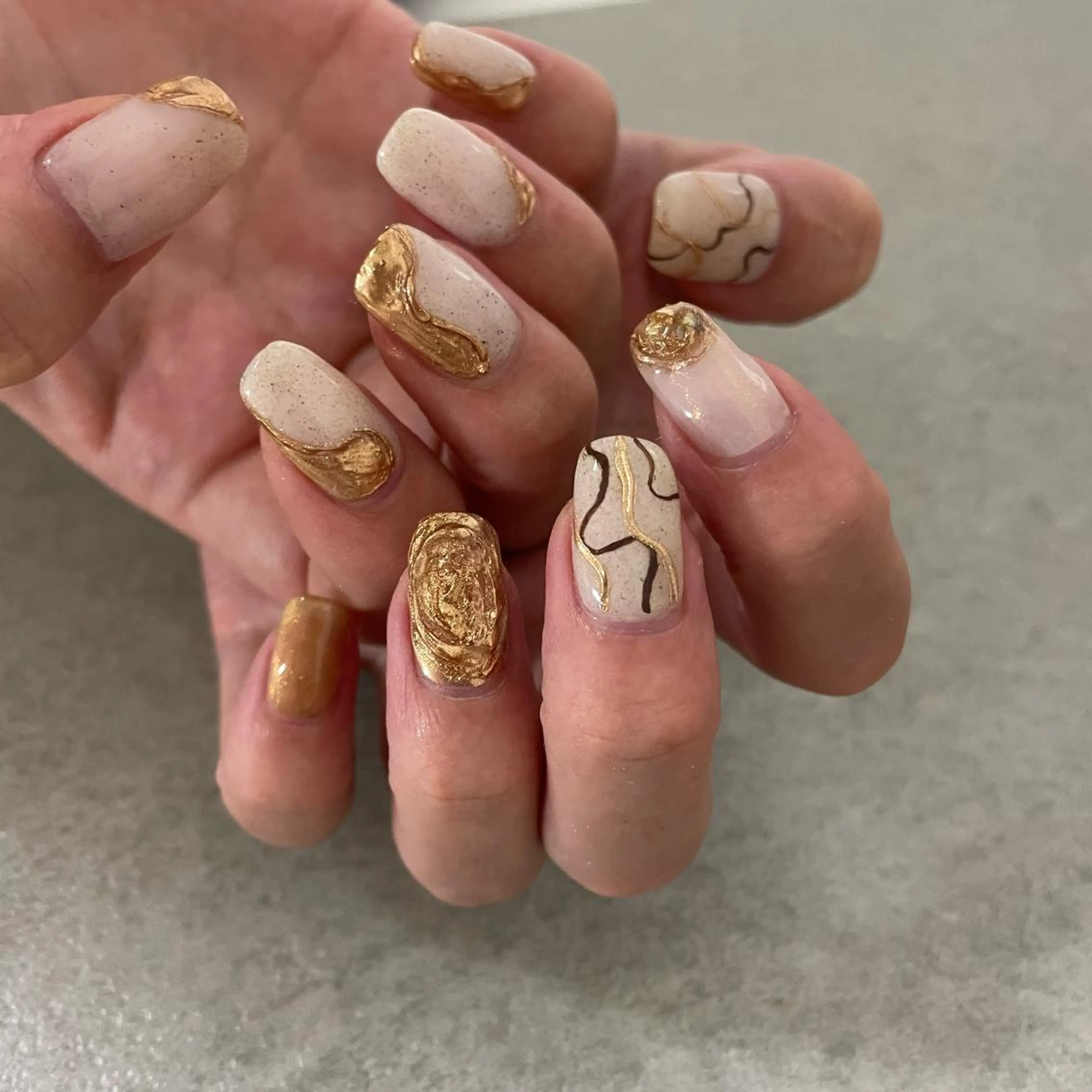 ネイル nail salon bonheurのネイルデザイン
