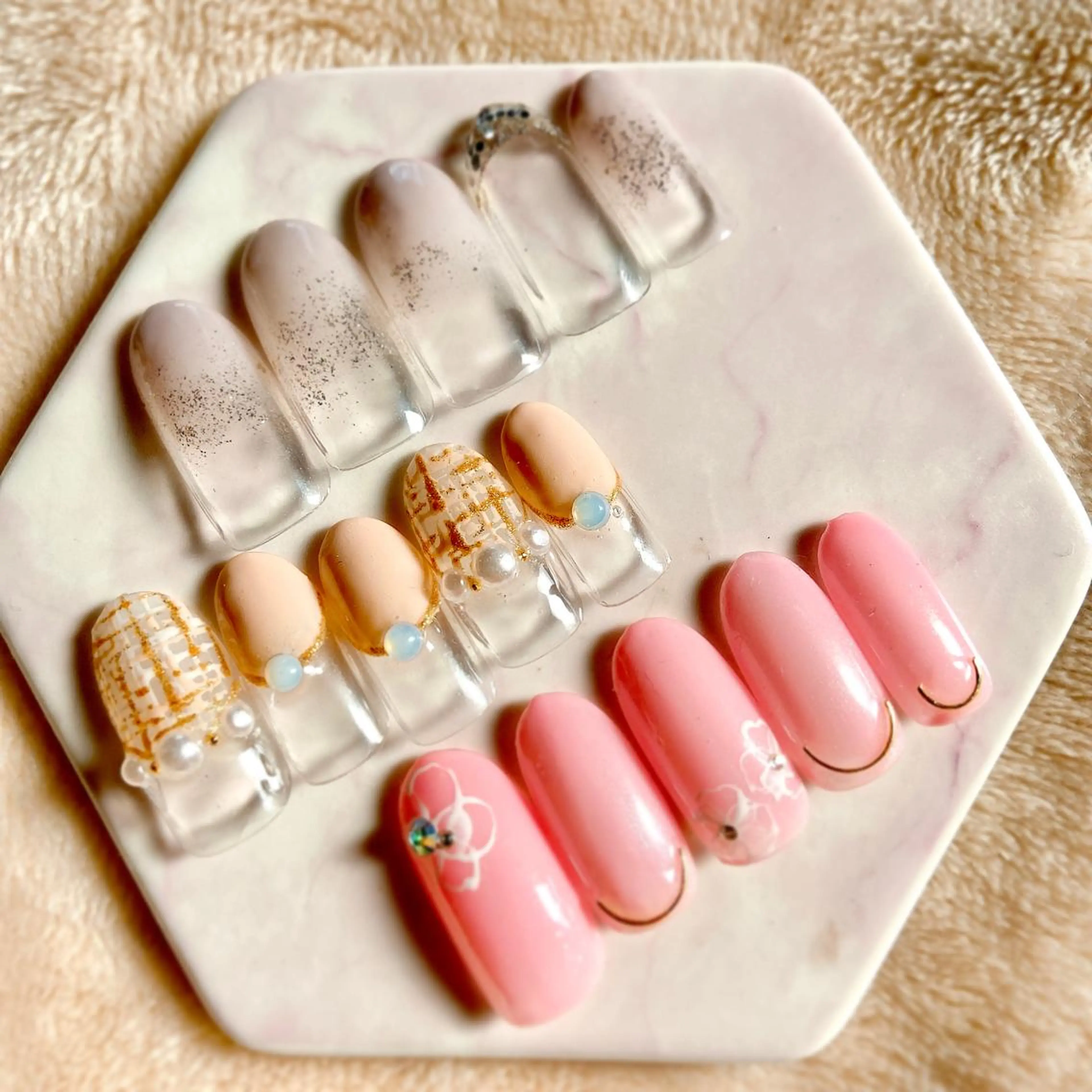ネイル 入学式 春ネイル Lulu charisu所属・lulucharis nailのネイルデザイン