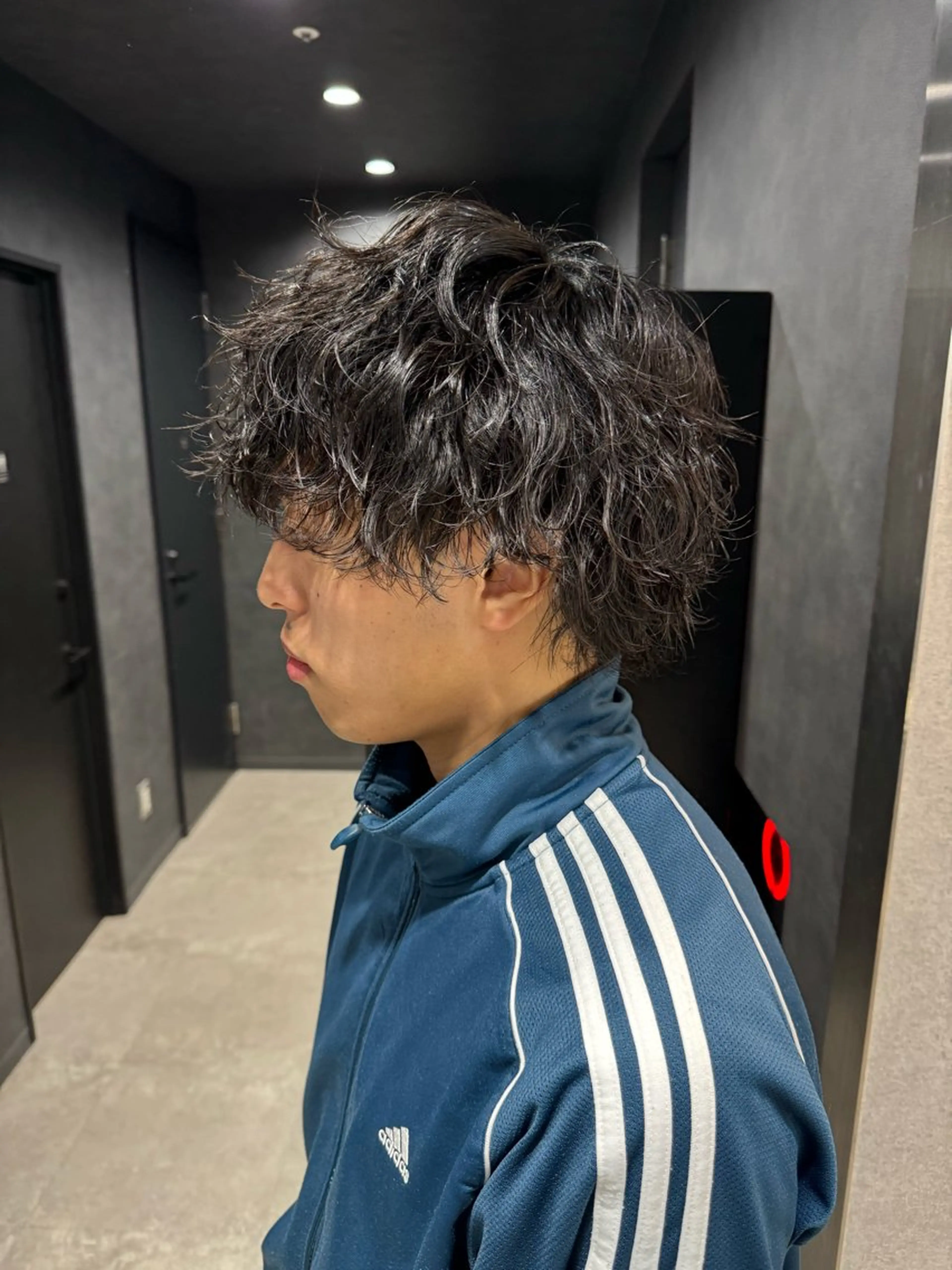 ショート パーマ メンズ メンズパーマ 波巻きパーマ 【パーマ率90%】 サエキカズマのヘアスタイル