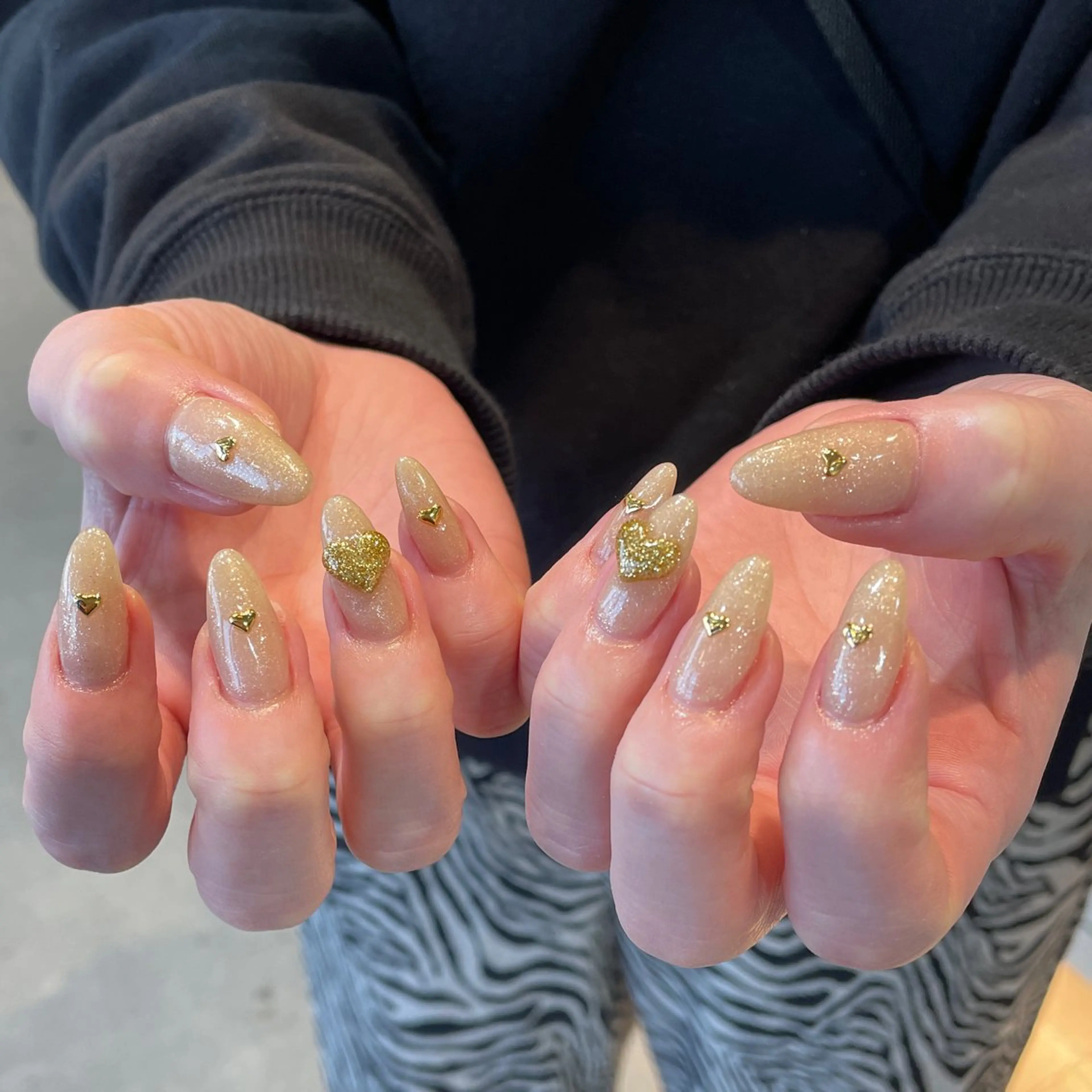 ネイル ハート ハンドネイル nail salon en所属・ennail ayaのネイルデザイン