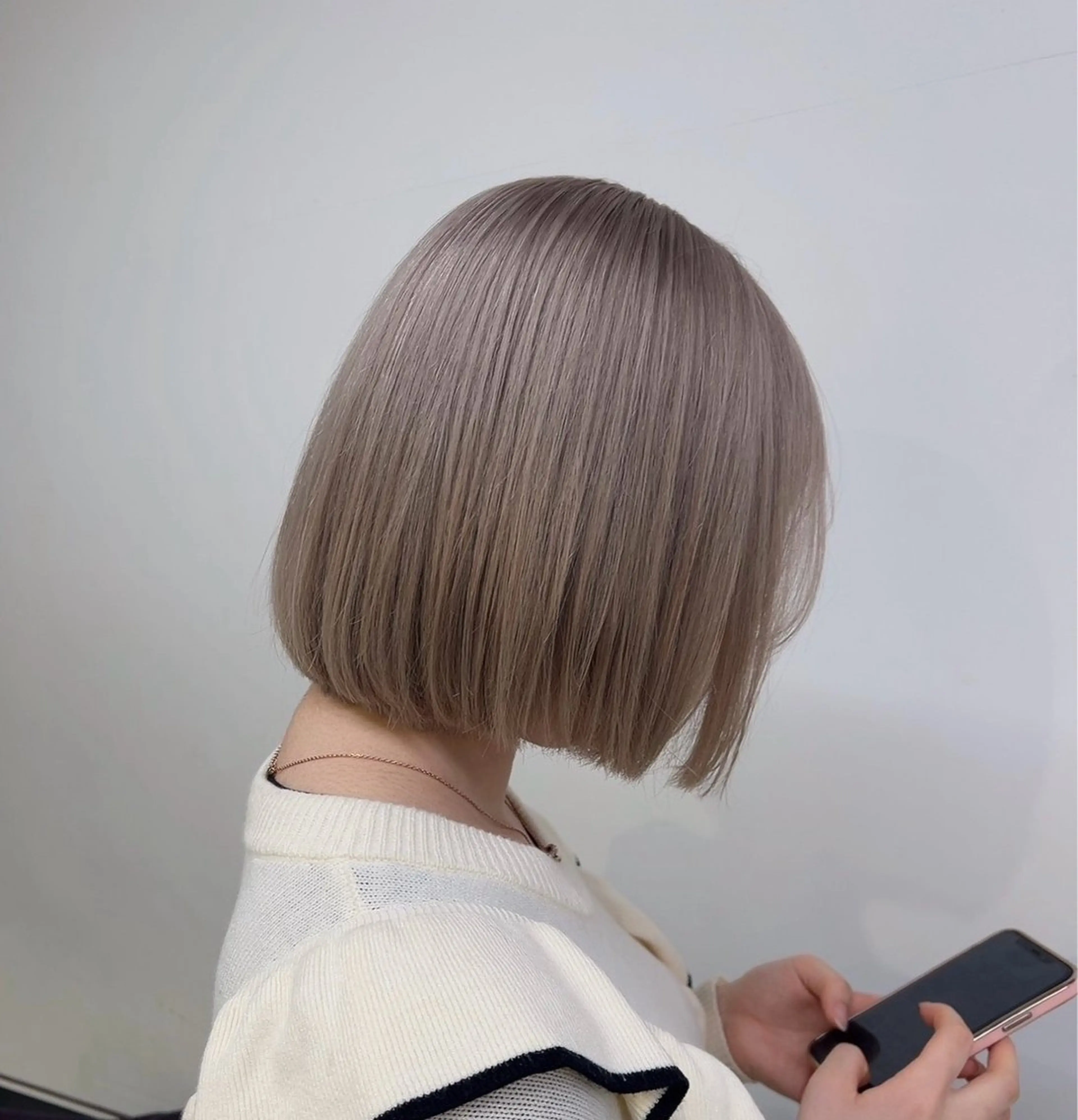 ミディアム ボブ ケアブリーチ🌟 ♢WATARU♢のヘアスタイル