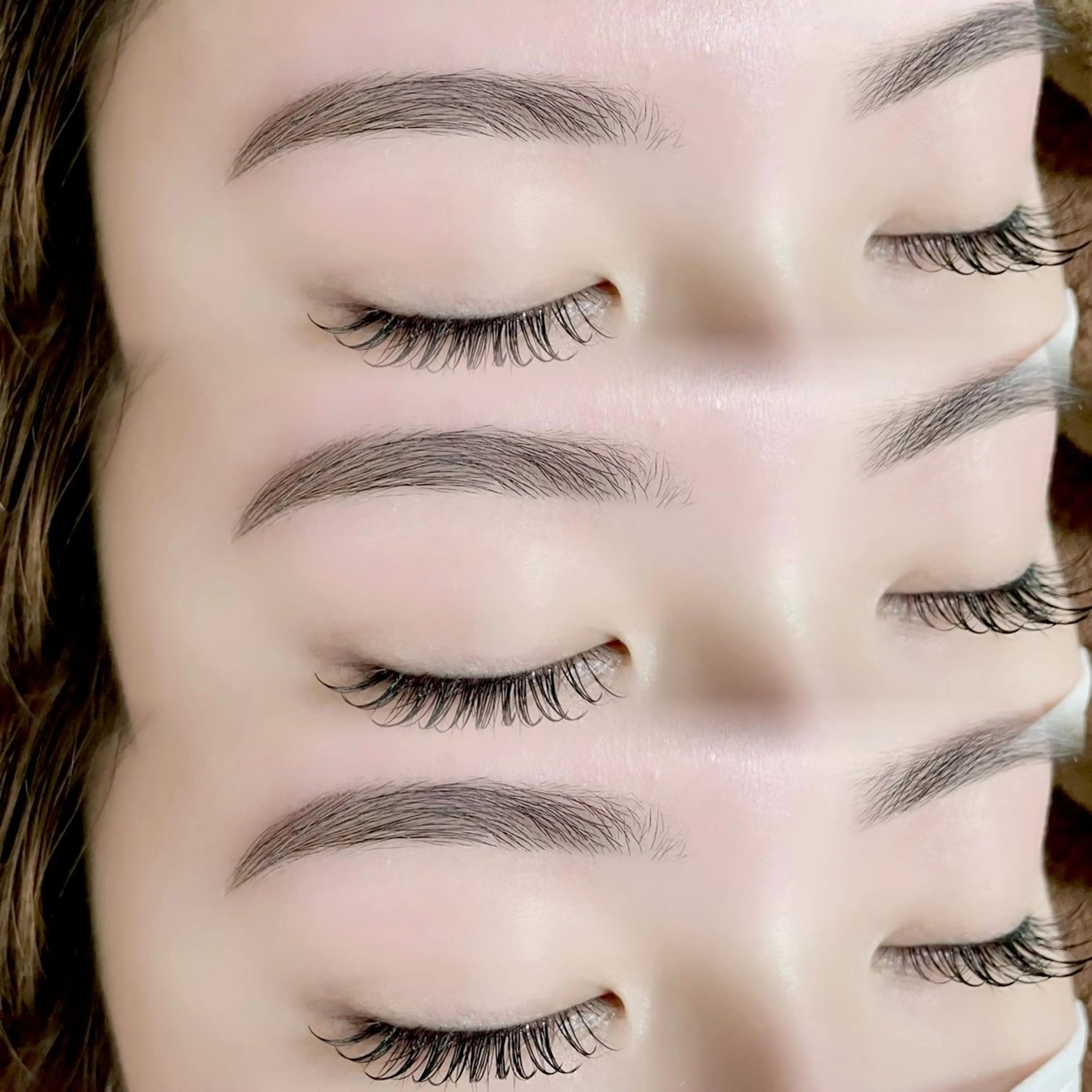 アイブロウ ワックス脱毛 眉カット Fukaya Annaのマツエク・マツパデザイン