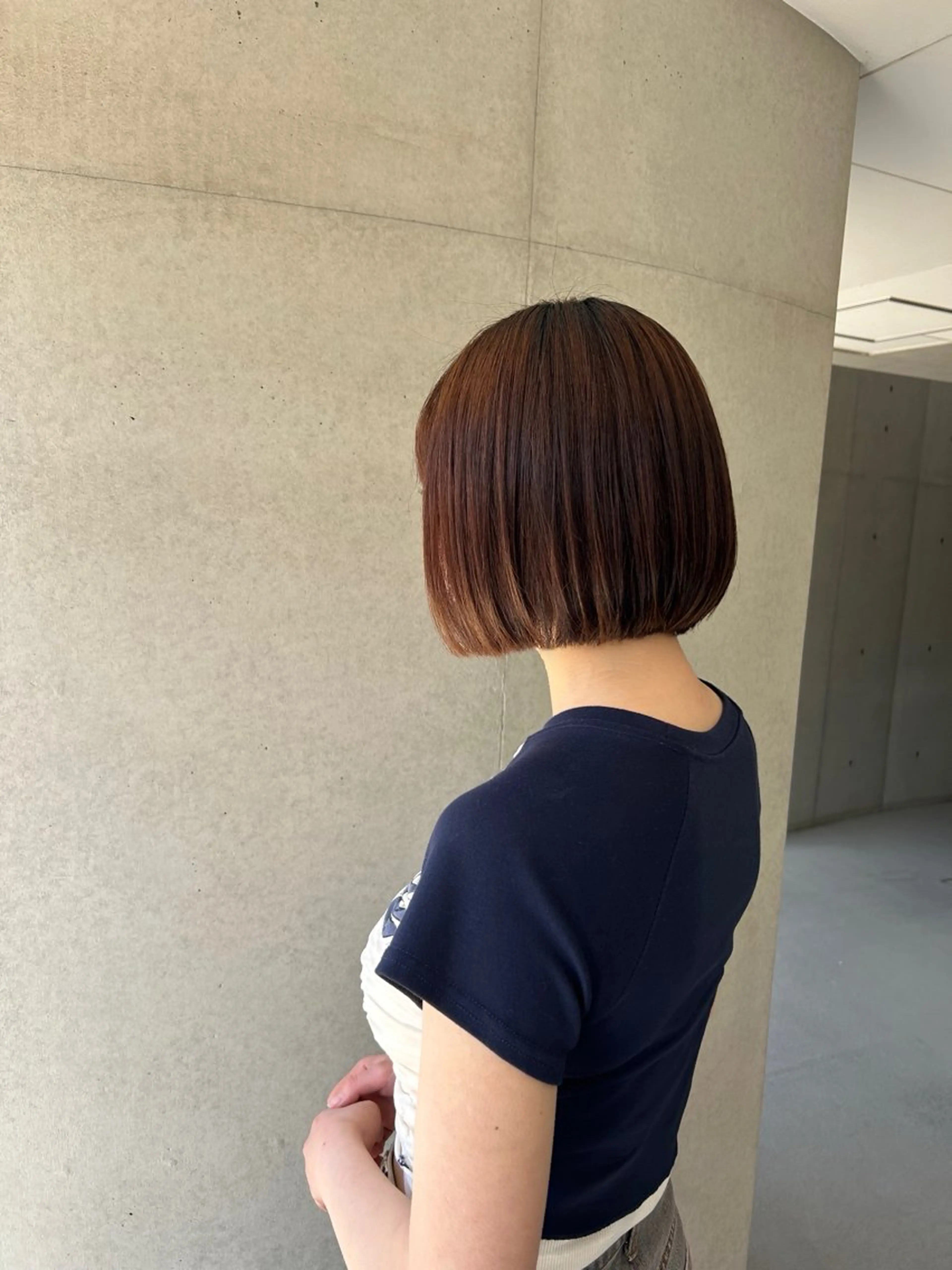 ショート ボブ カット トリートメント レナ🧸‪🤎 アメリシュシュのヘアスタイル