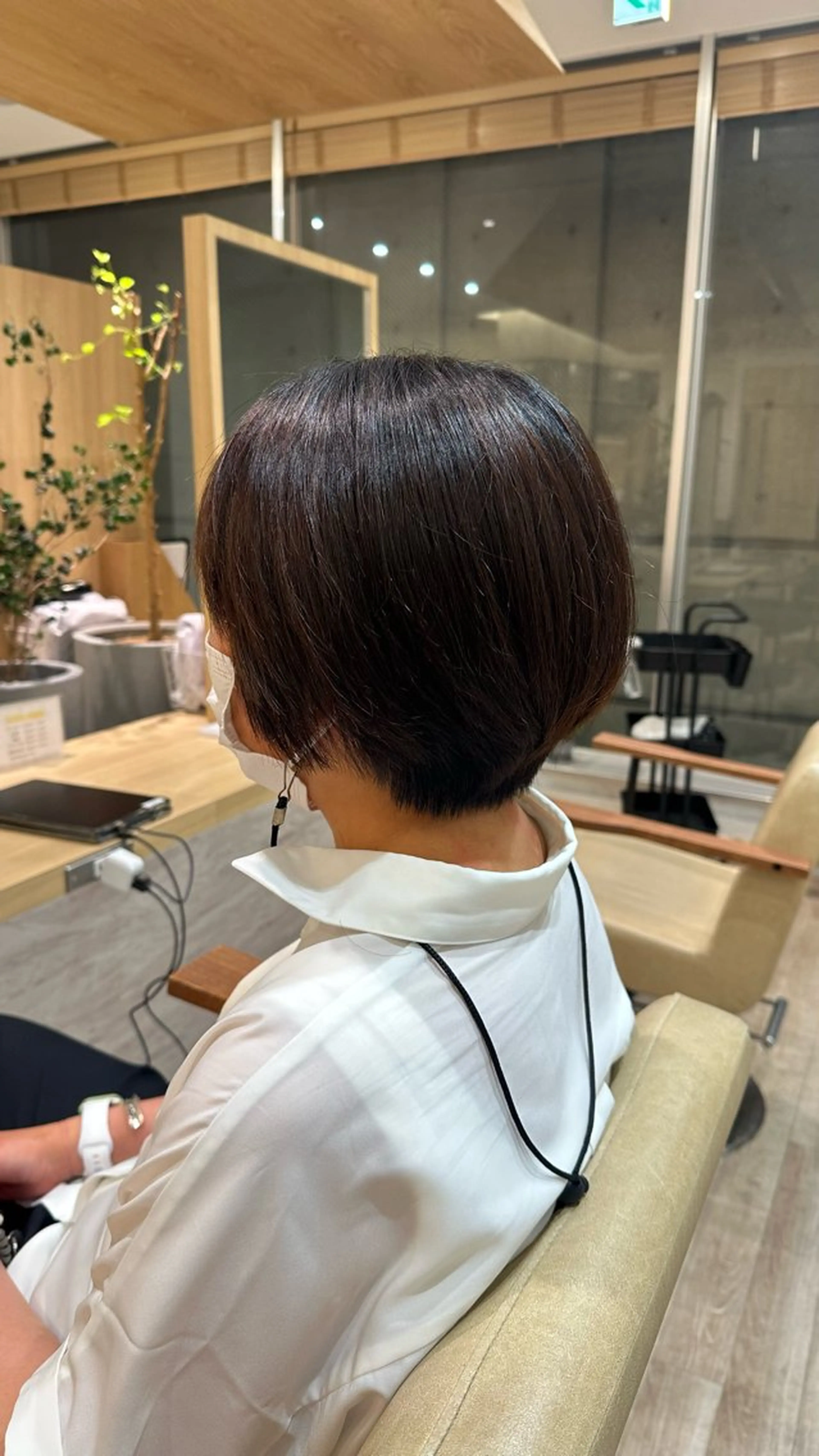 ショート 鶴見/Bonecca /林 愛翔のヘアスタイル