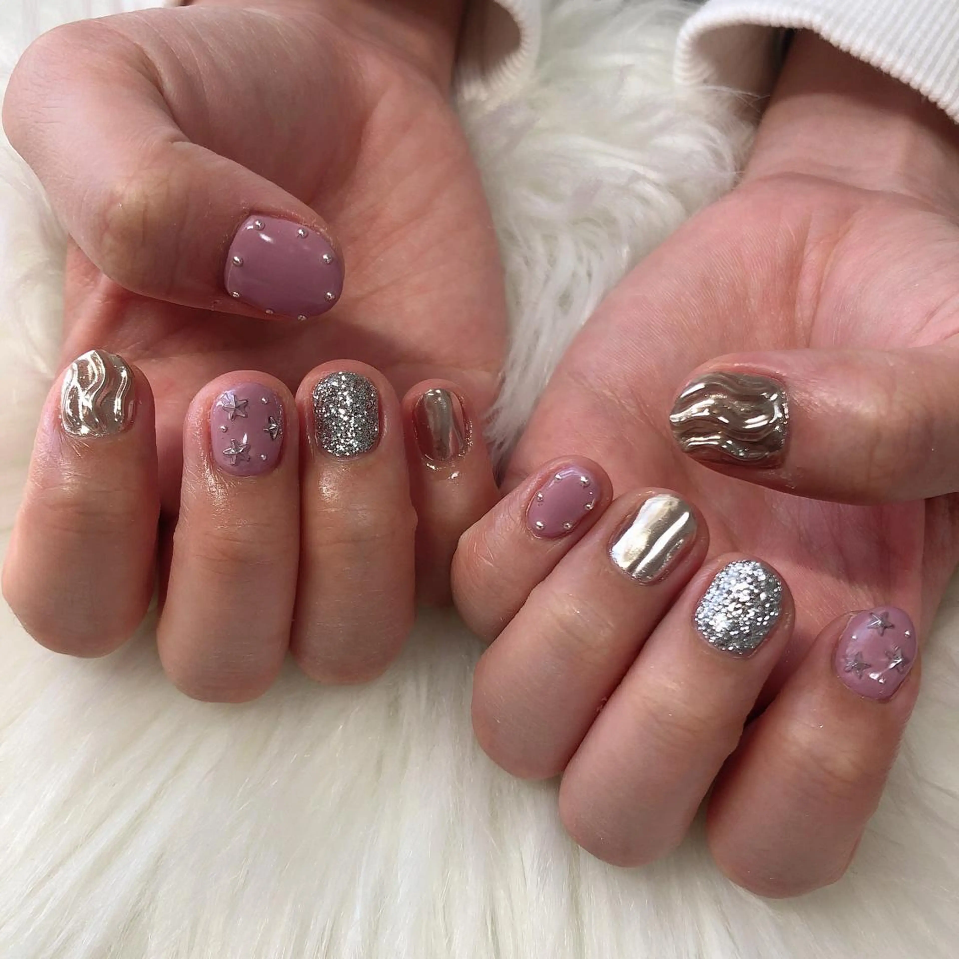 ネイル 西岡 杏のネイルデザイン