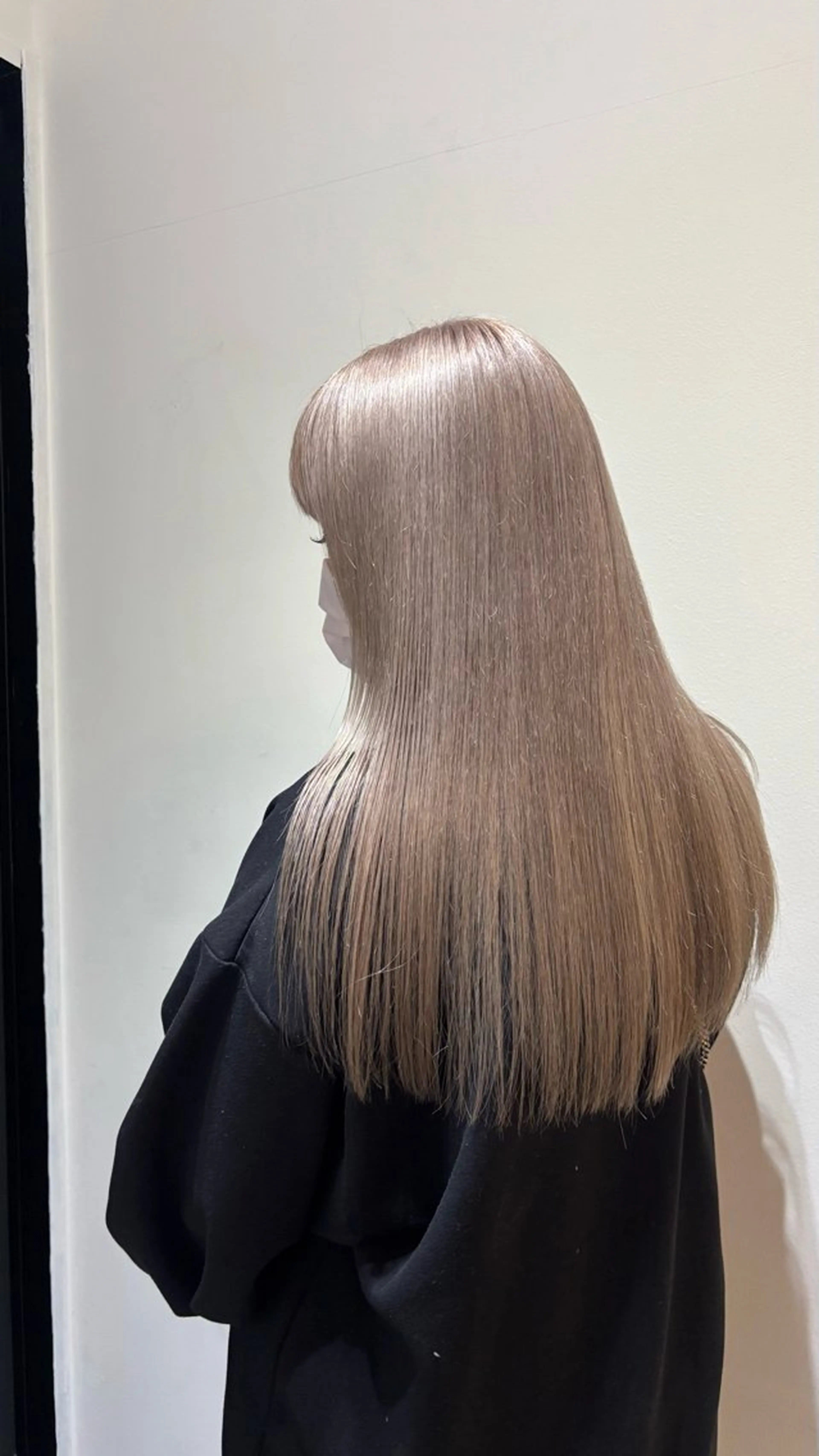 カラー ヘアカラー ひいろ パーマ/カットモデルのヘアスタイル
