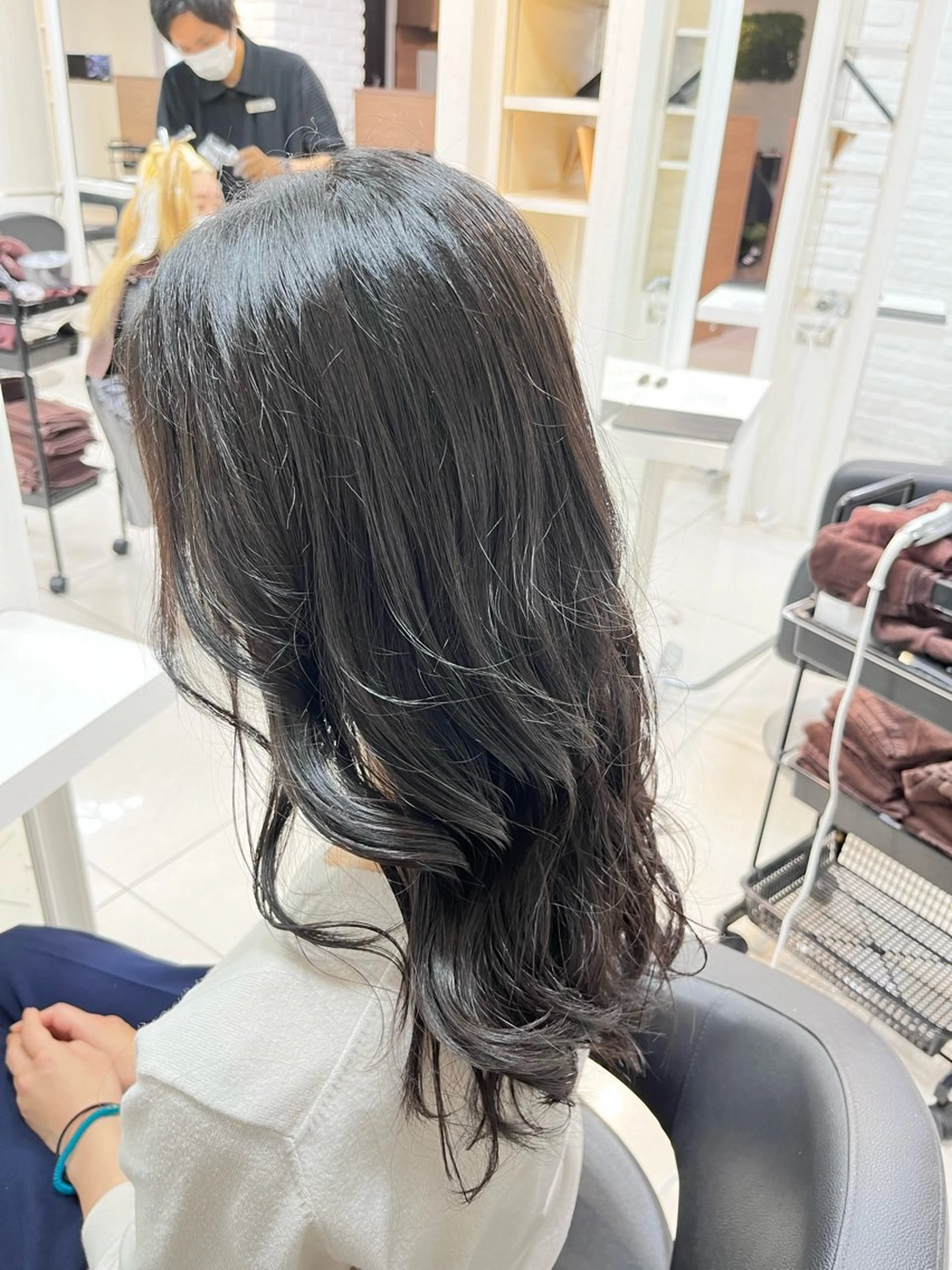 ロング カラー ヘアアレンジ 縮毛矯正指名No.1 艶カラー/SHIMAのヘアスタイル