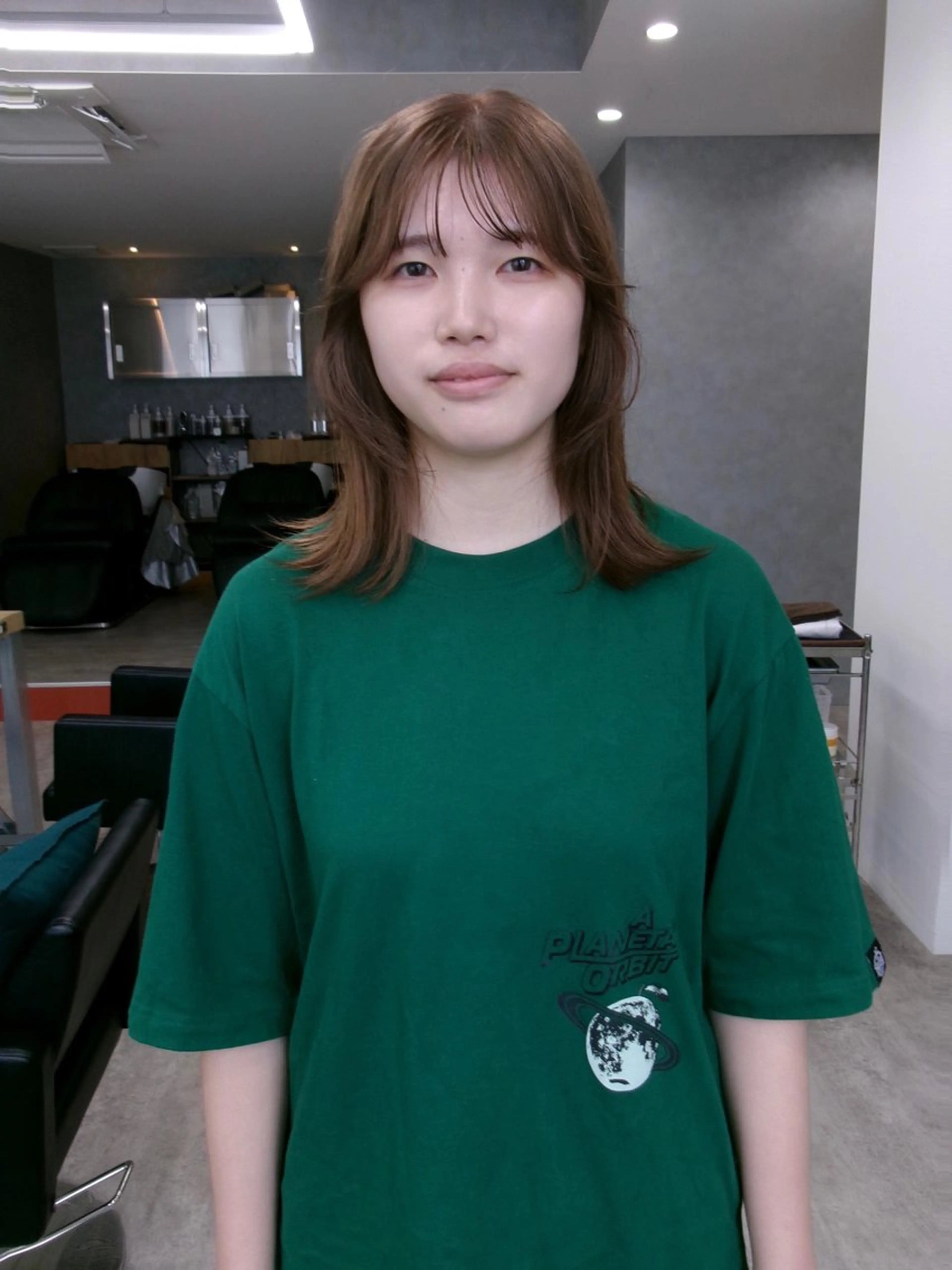 ミディアム aika/パーマ/ ショート/伏見のヘアスタイル