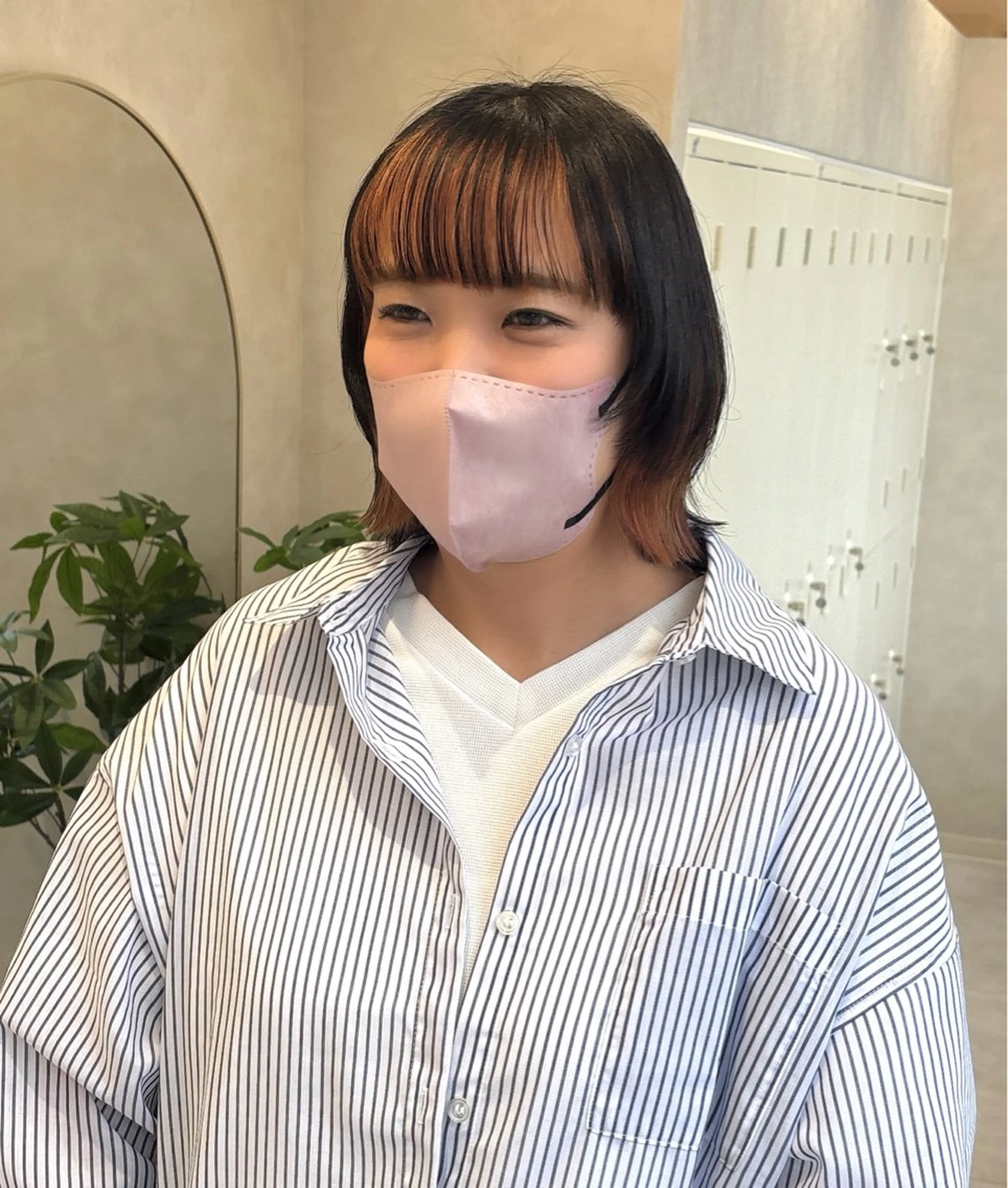 ミディアム カラー ❤️🐩* AKANE*🐩❤️のヘアスタイル