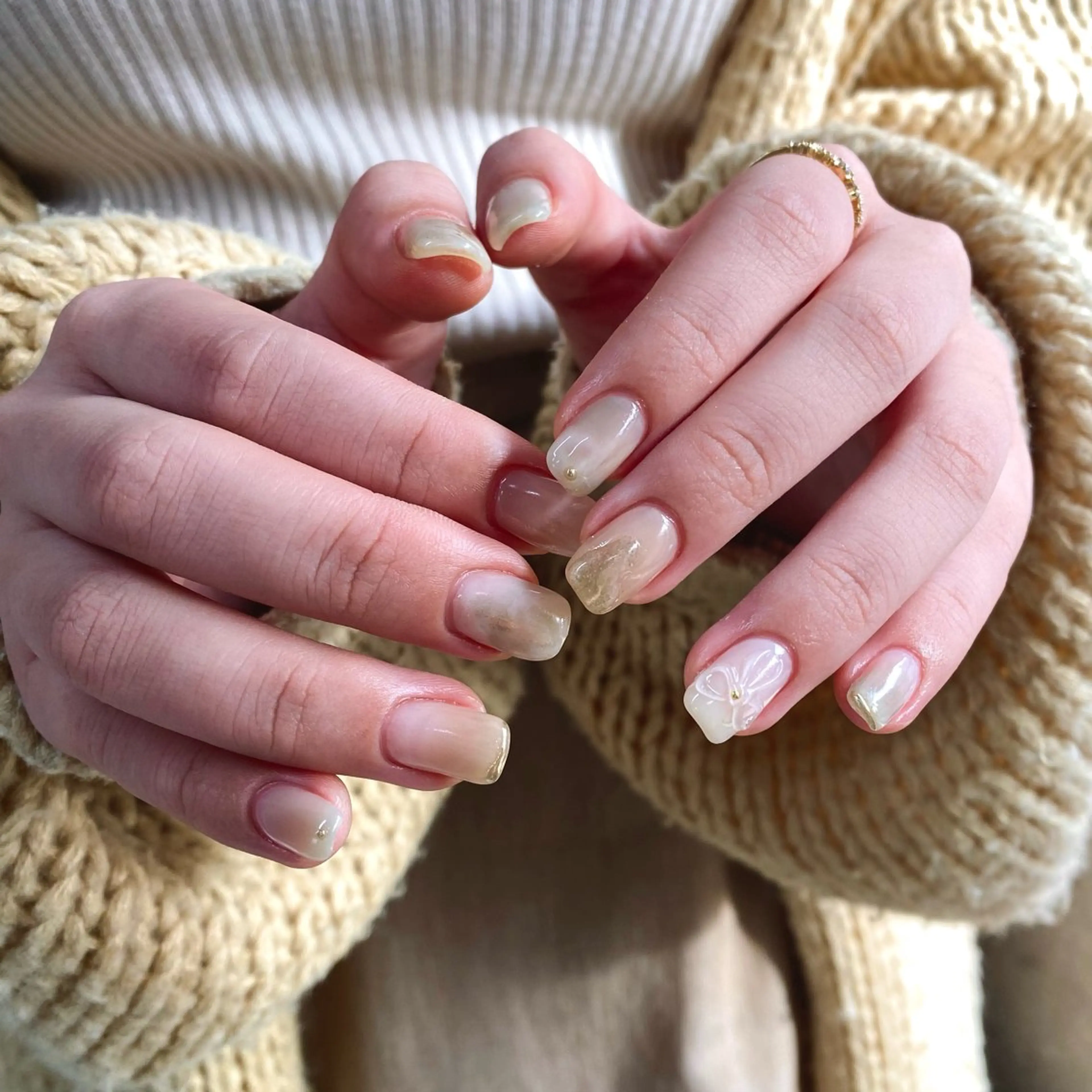 ネイル nail salon CLEO所属・SAKI👒 パラジェルのネイルデザイン
