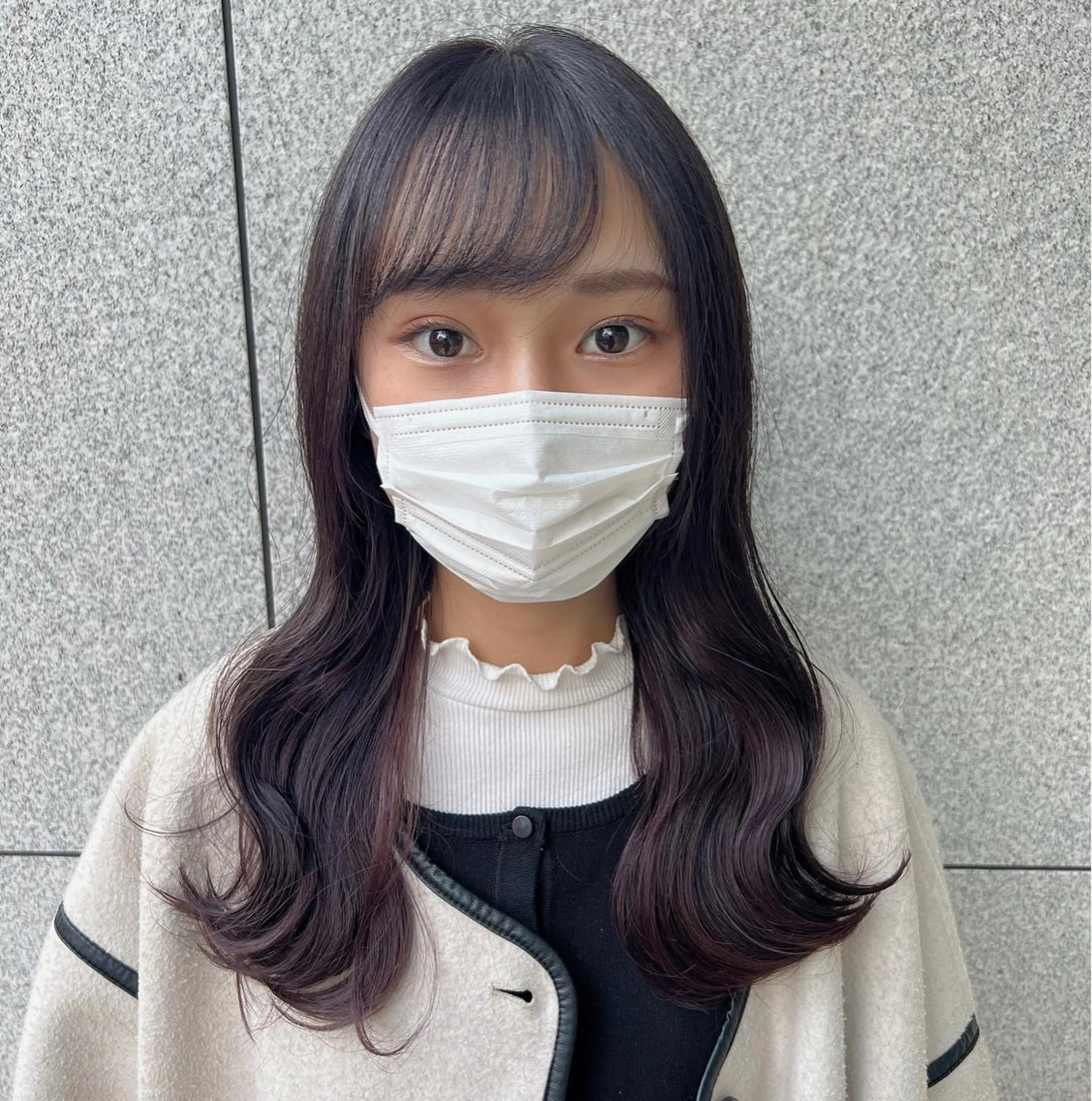 セミロング カラー ベージュカラー カット ヘアカラー ブリーチ＆カラーが 得意☀️望月宣雄☀️のヘアスタイル