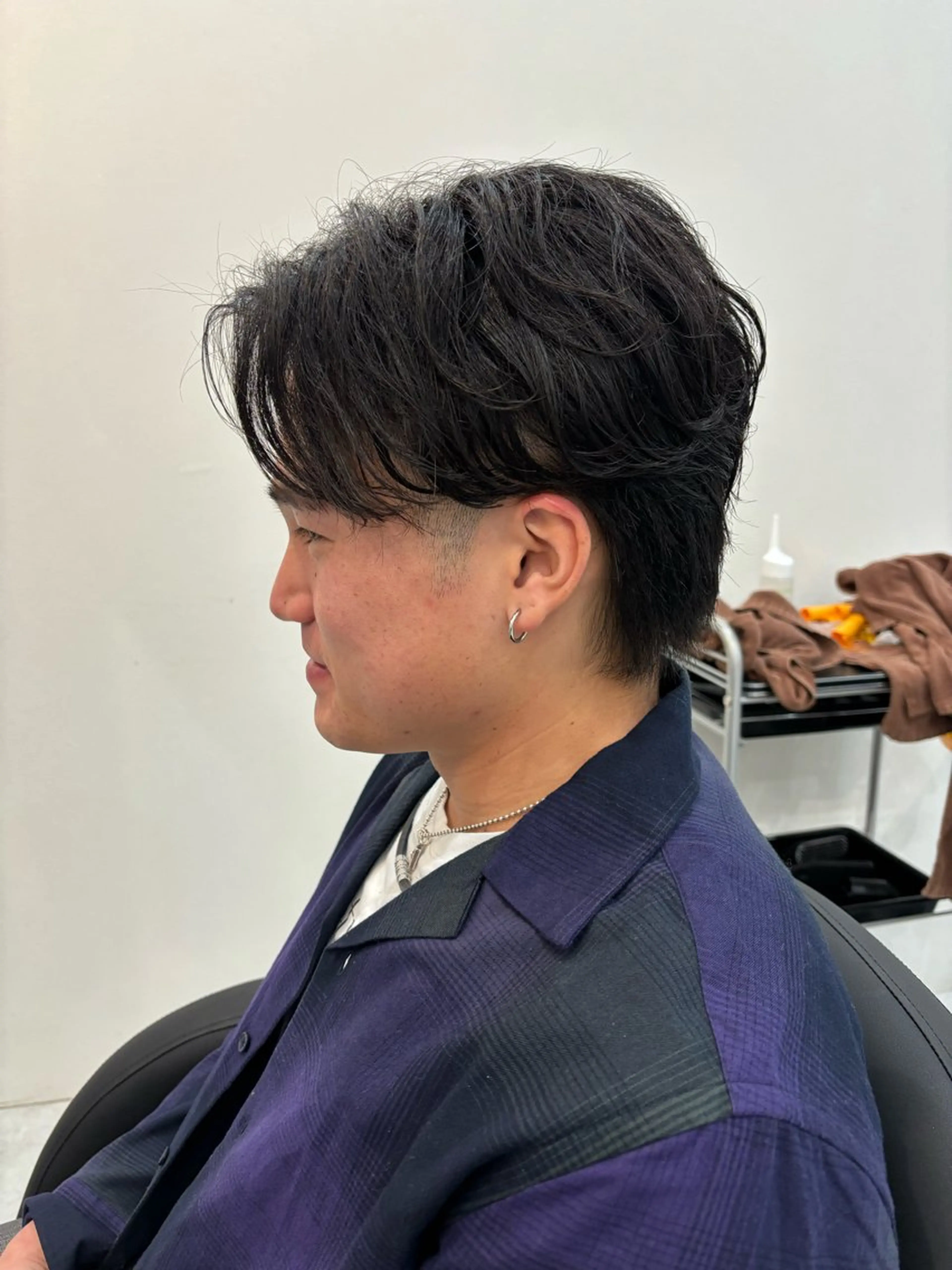 パーマ メンズ メンズブリーチ メンズハイライト メンズハイトーン メンズパーマ SOYON船橋店 西澤元気のヘアスタイル