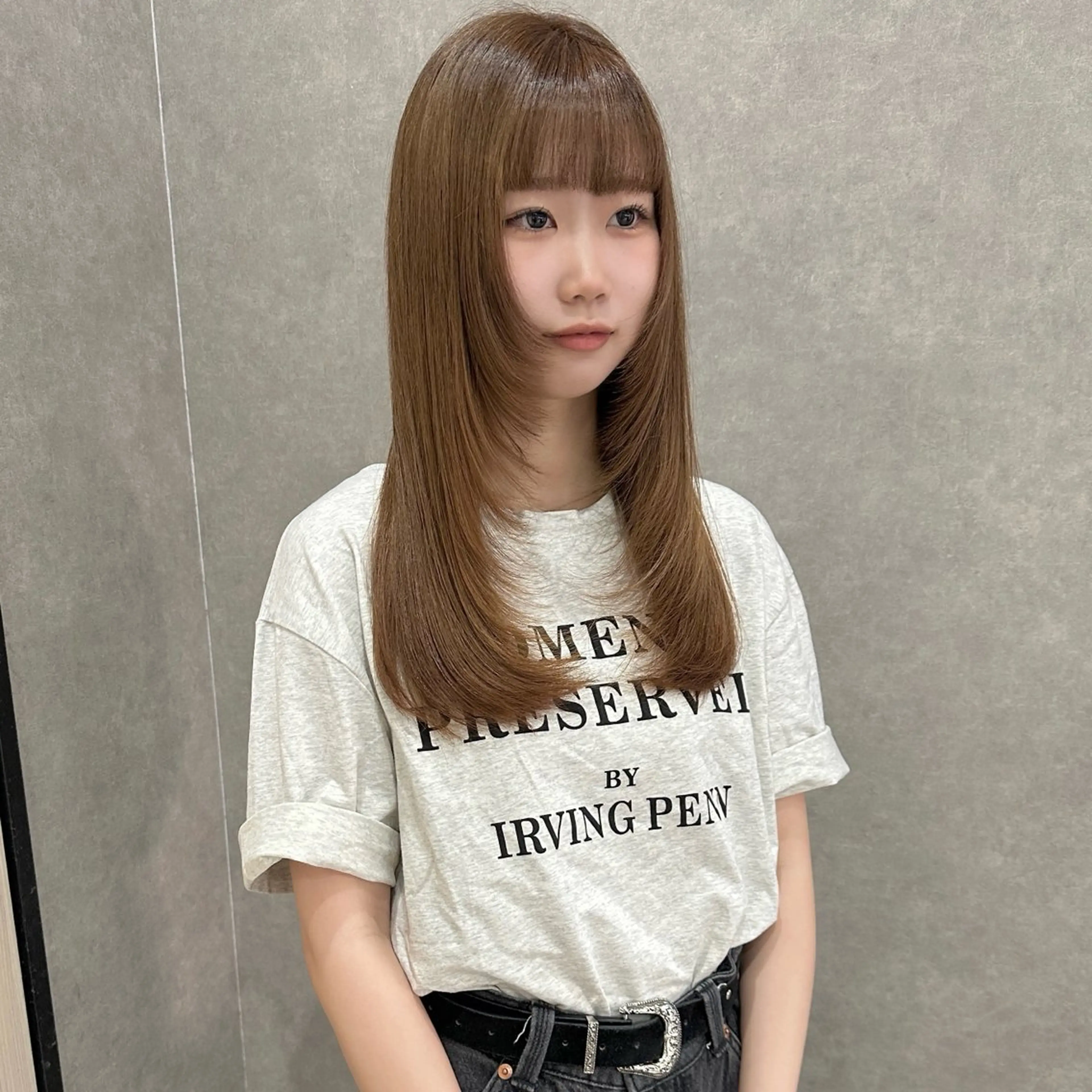 ロング カラー はちすか るかのヘアスタイル
