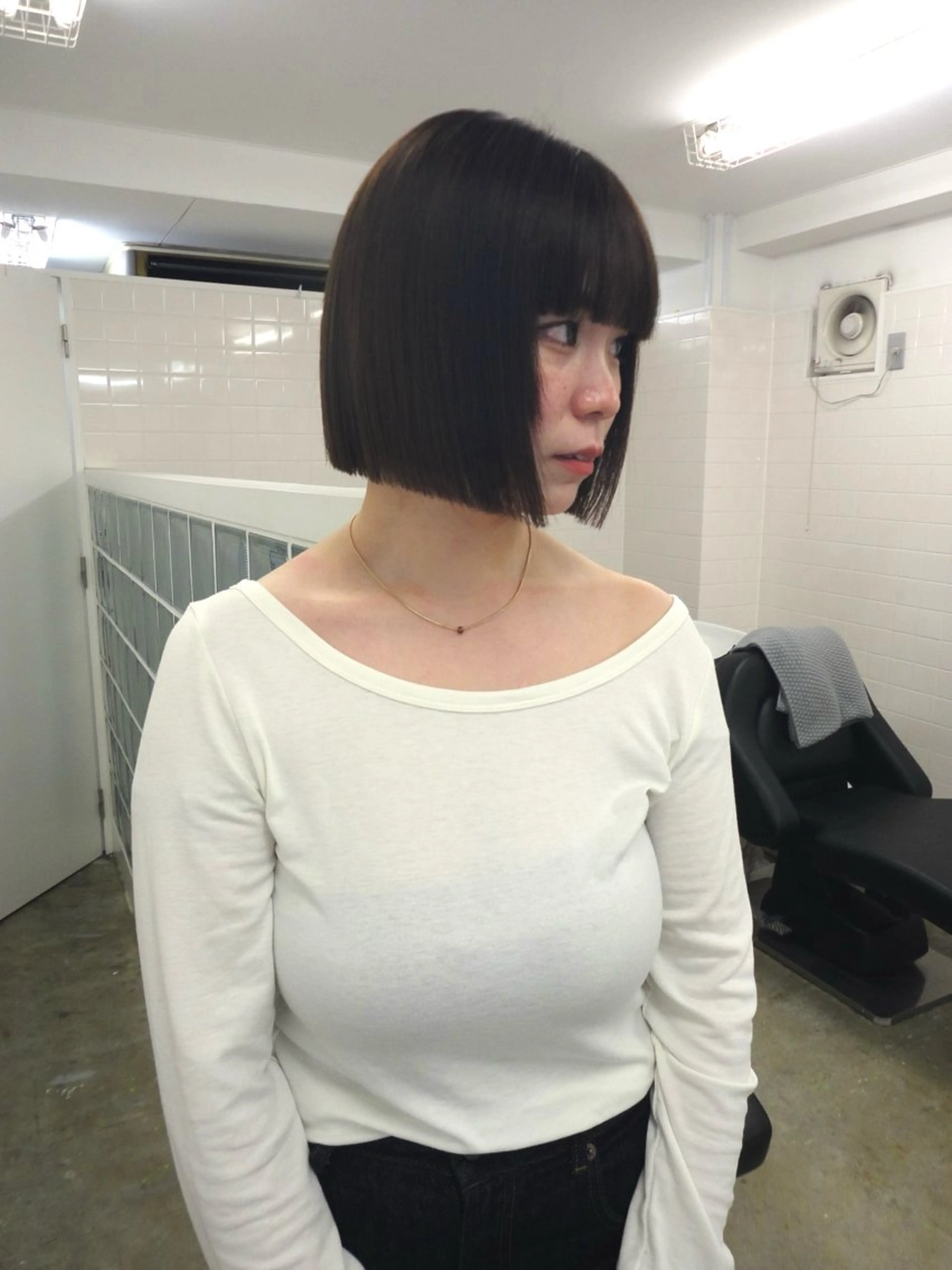 ショート チヒロ/パーマ /ハードパーマのヘアスタイル