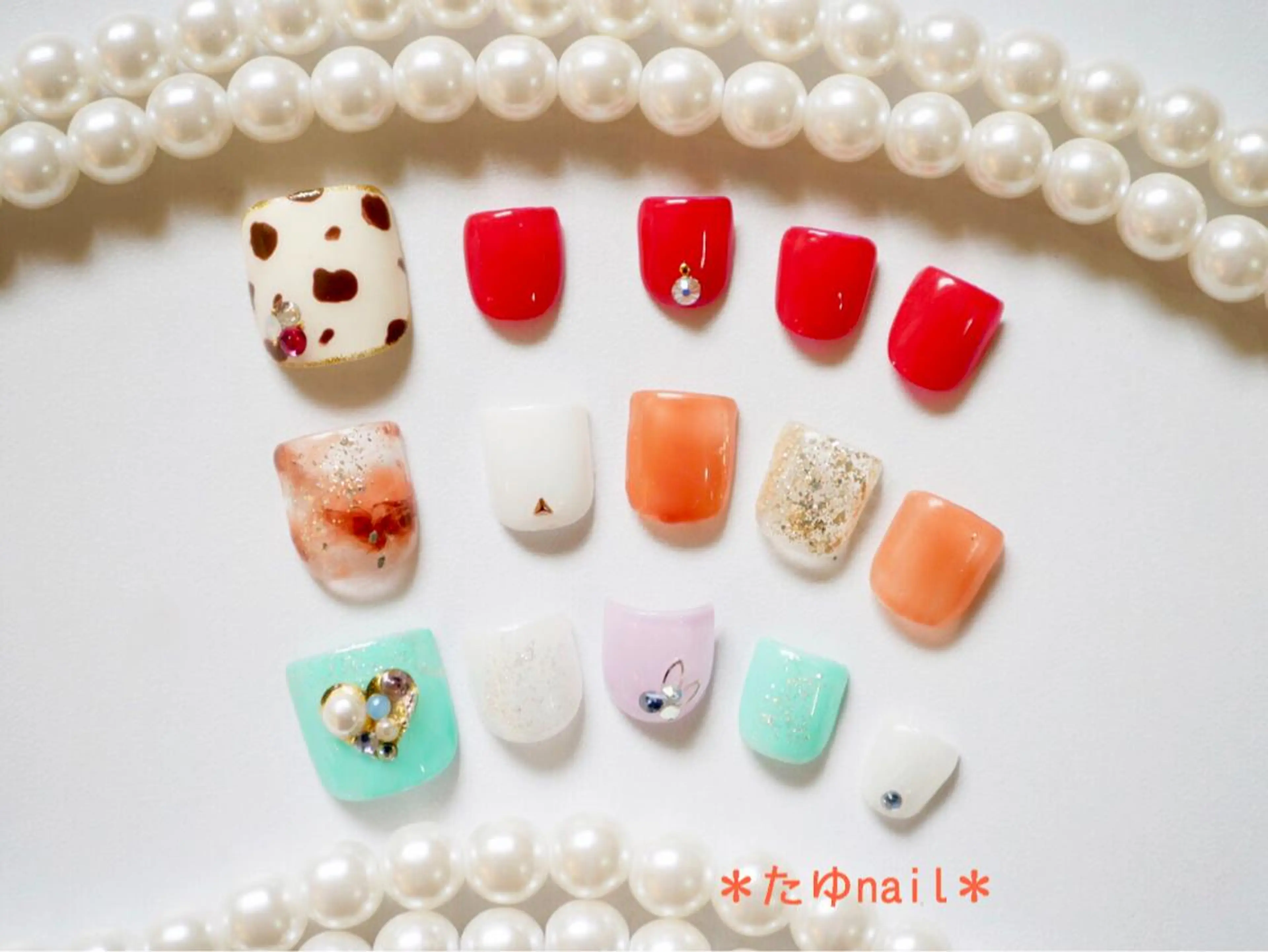 ネイル フットネイル ネイルサロン 【たゆnail】のネイルデザイン
