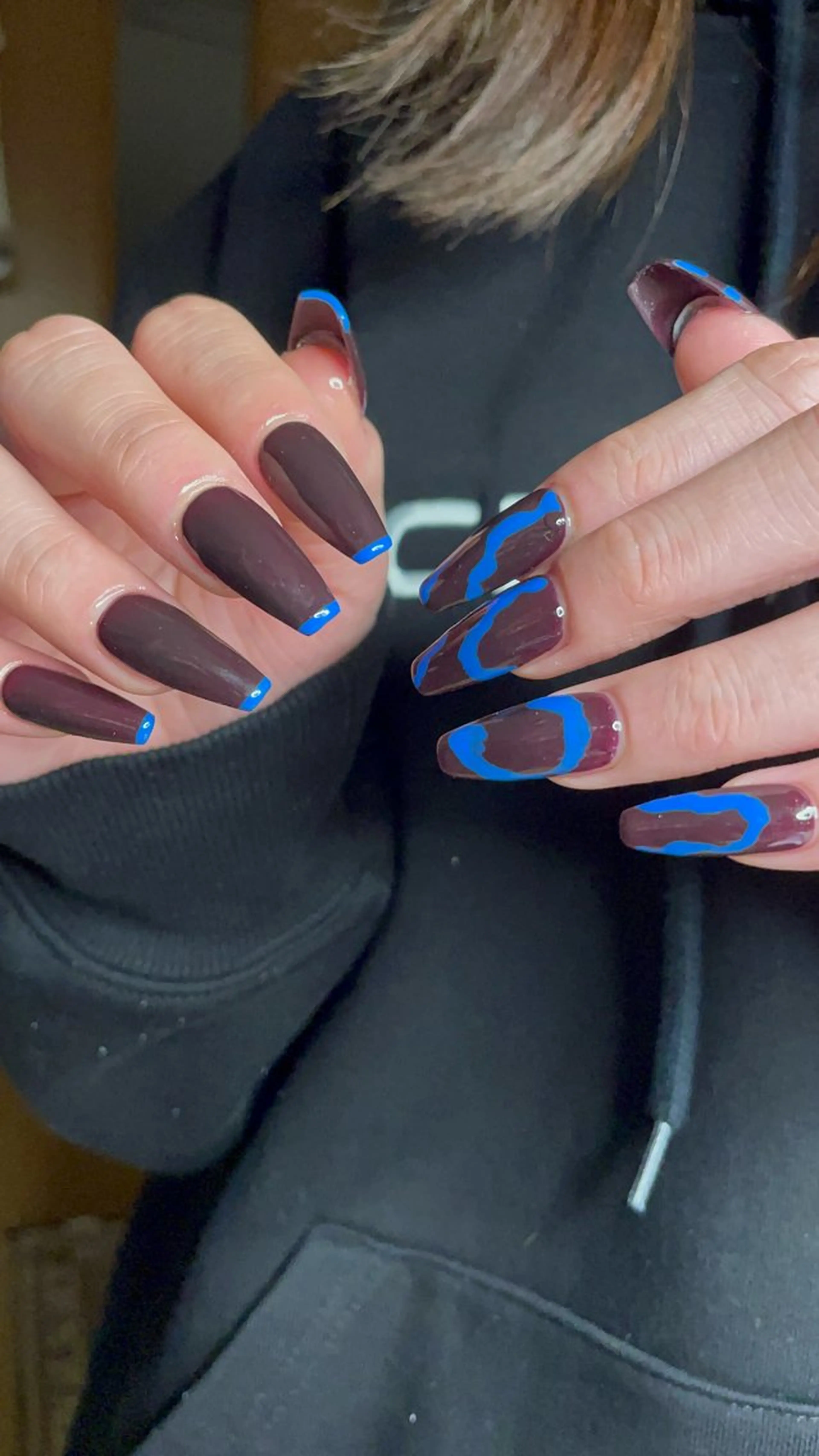 ネイル ニュアンスネイル 冬ネイル Ri-e's nailのネイルデザイン