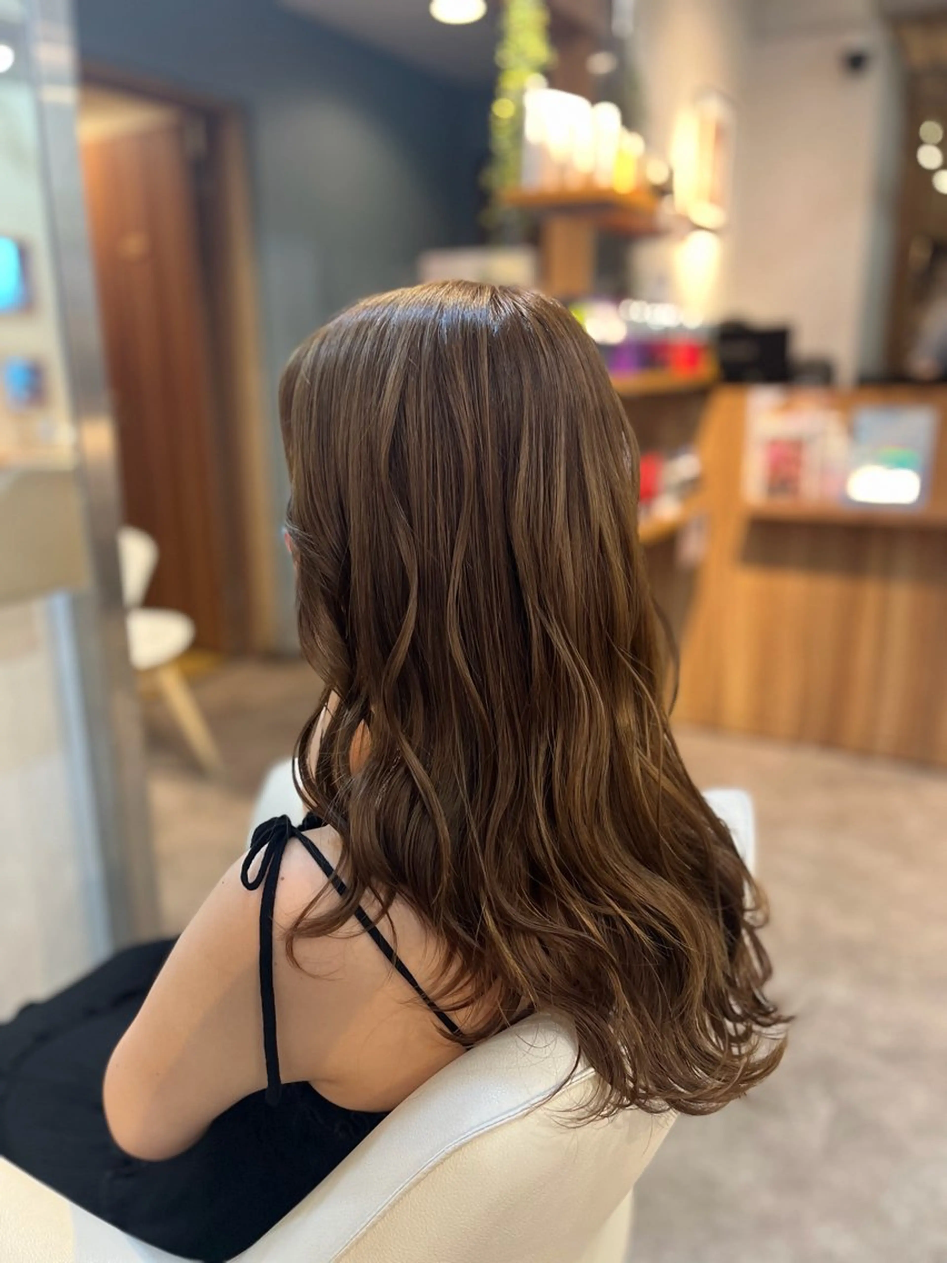ロング ヘアカラー トリートメント ヘッドスパ 新宿/髪質改善カラー 美髪/艶髪/岩重知弥のヘアスタイル