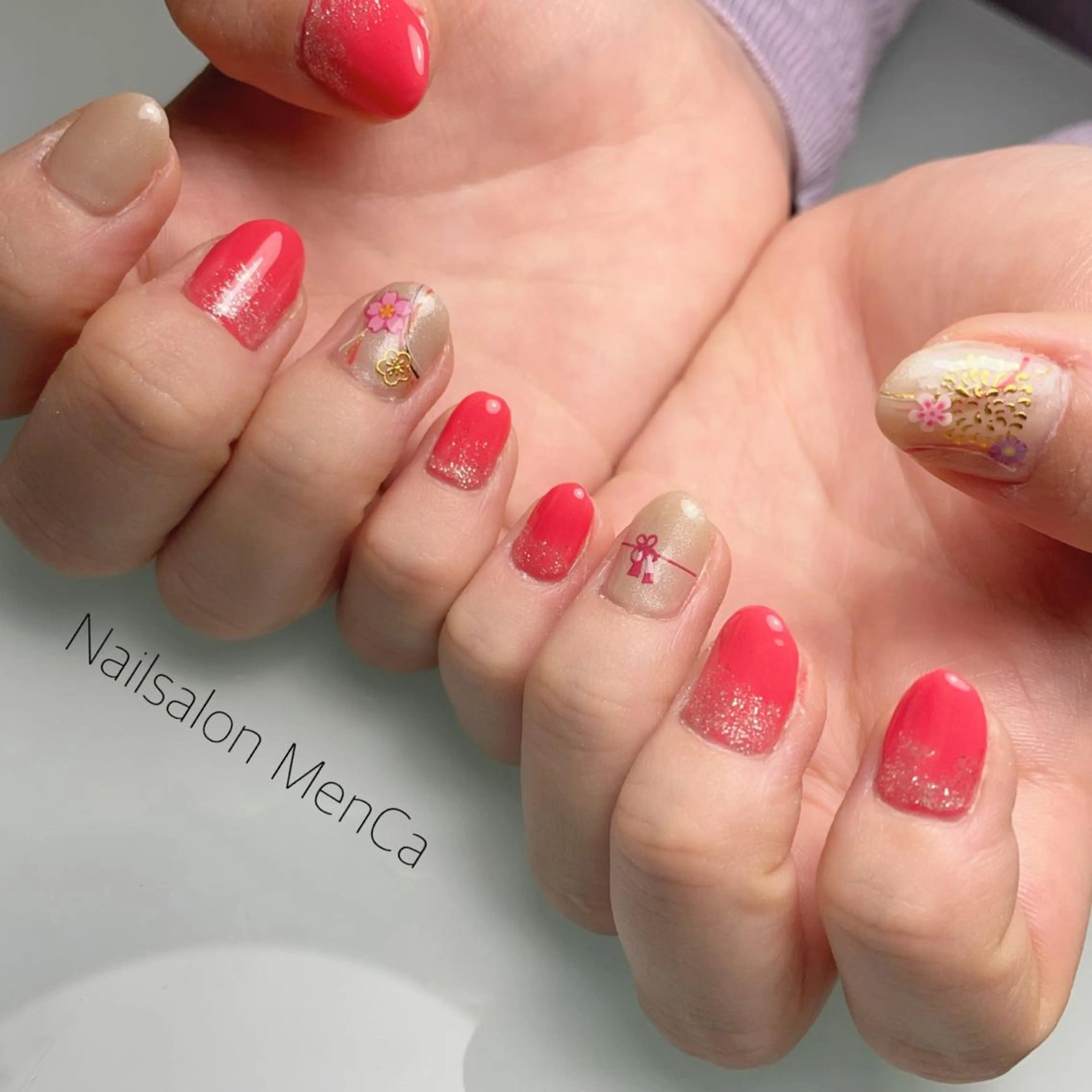 ネイル ハンドネイル 江崎 景子のネイルデザイン