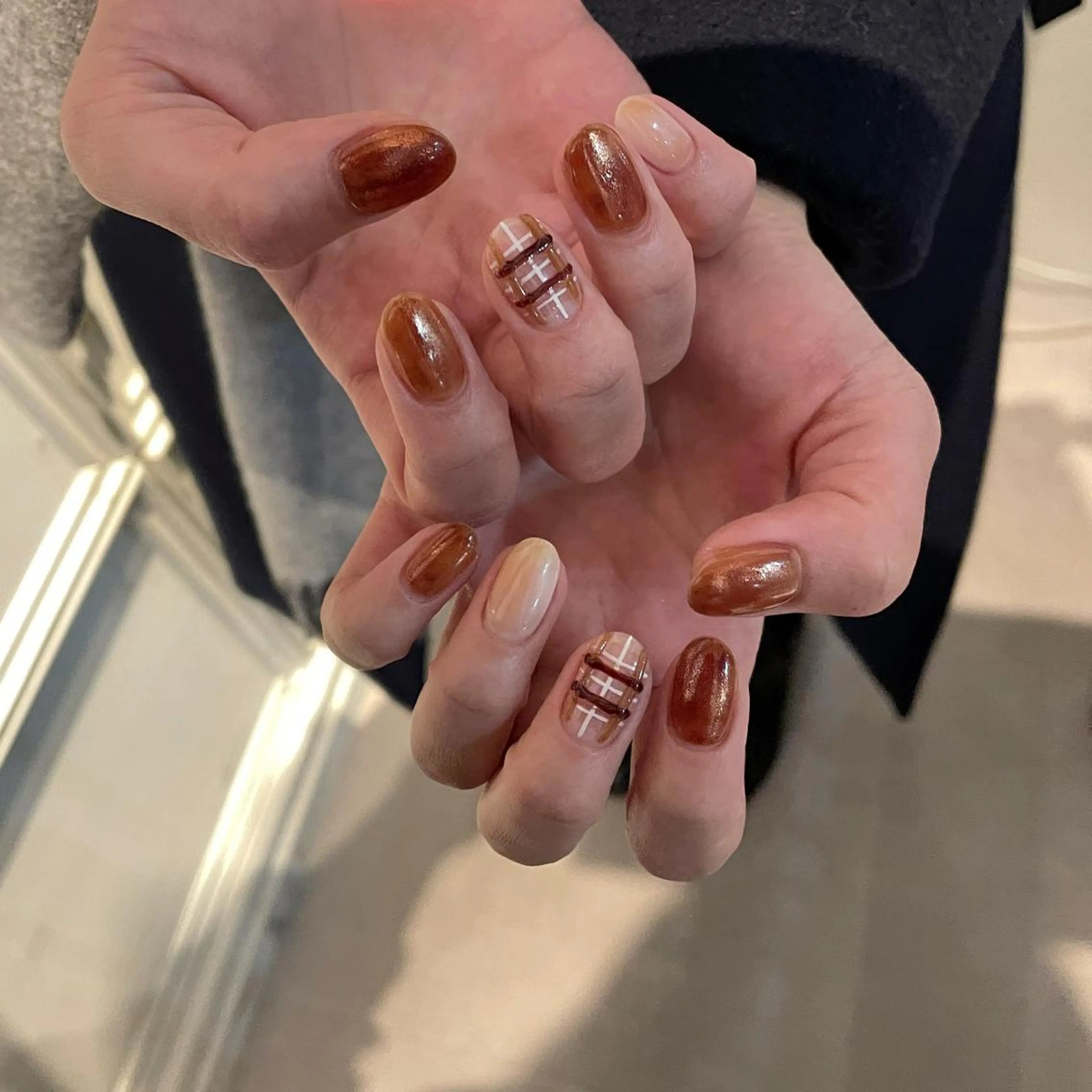 ネイル ハンドネイル 内田 光のネイルデザイン