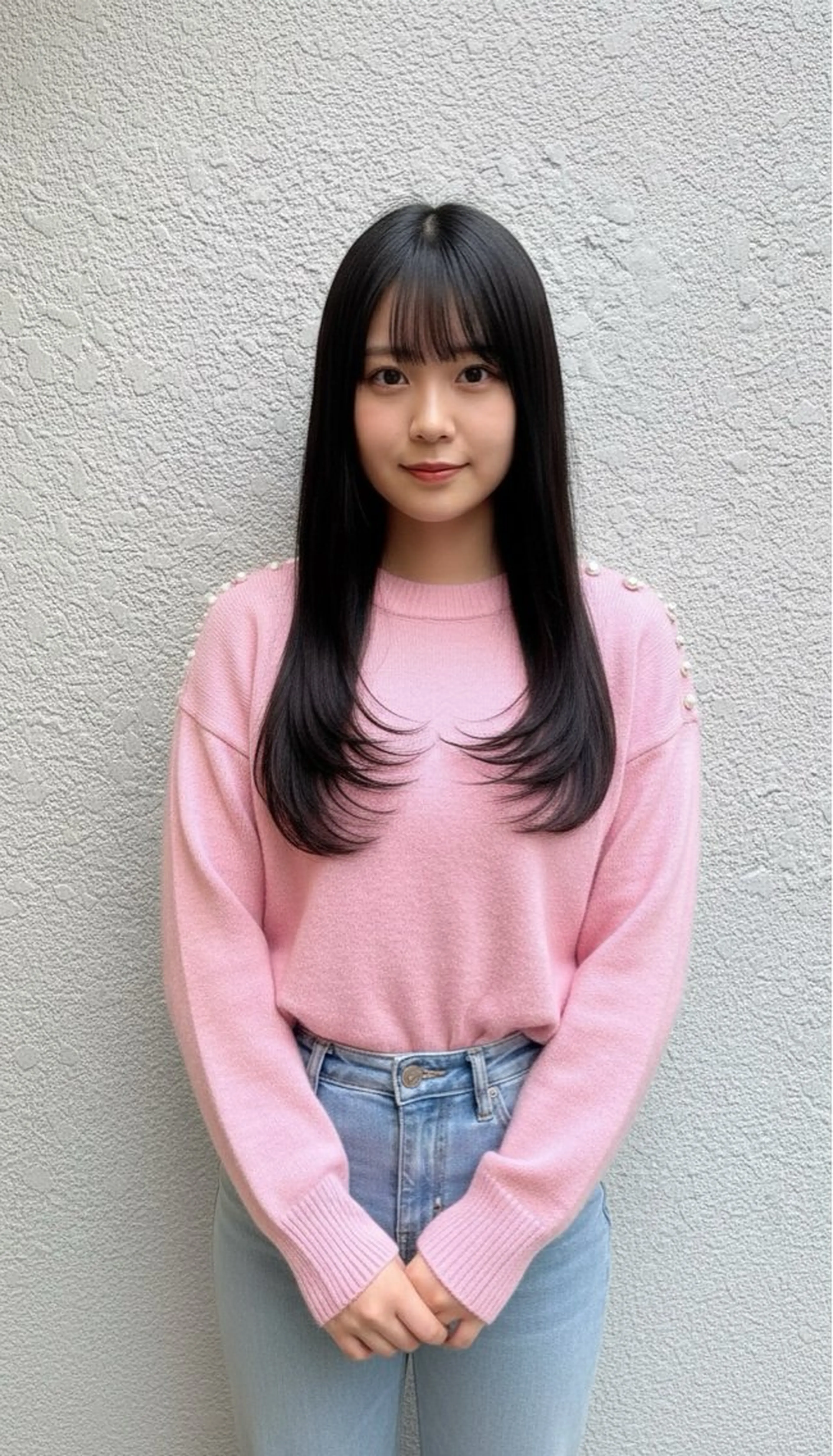 ロング カラー 韓国風ヘア レイヤーカット カット ヘアカラー メンズカット◎さくら /眉毛/メンズパーマのヘアスタイル