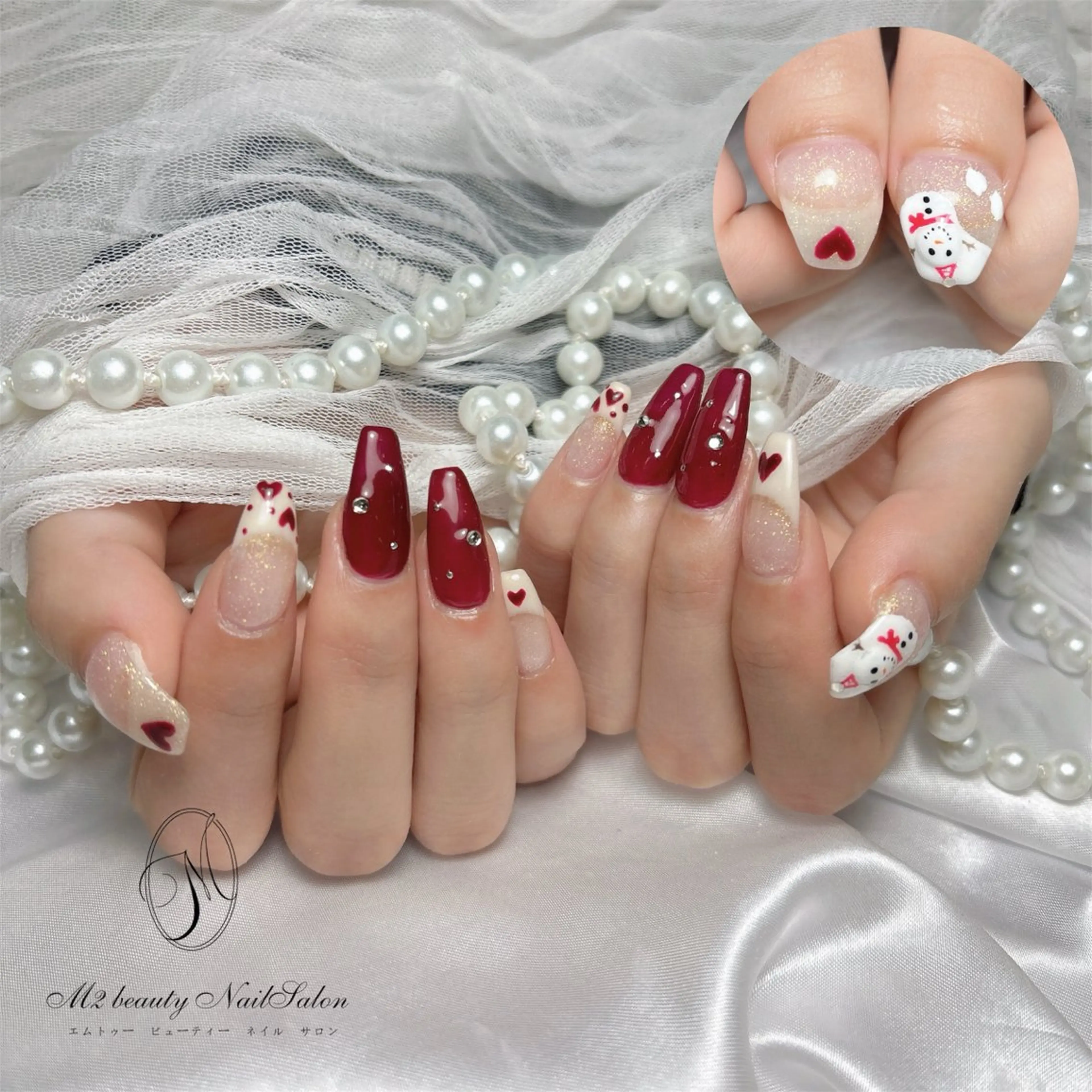 ネイル ハンドネイル M2 BEAUTY Rionのネイルデザイン