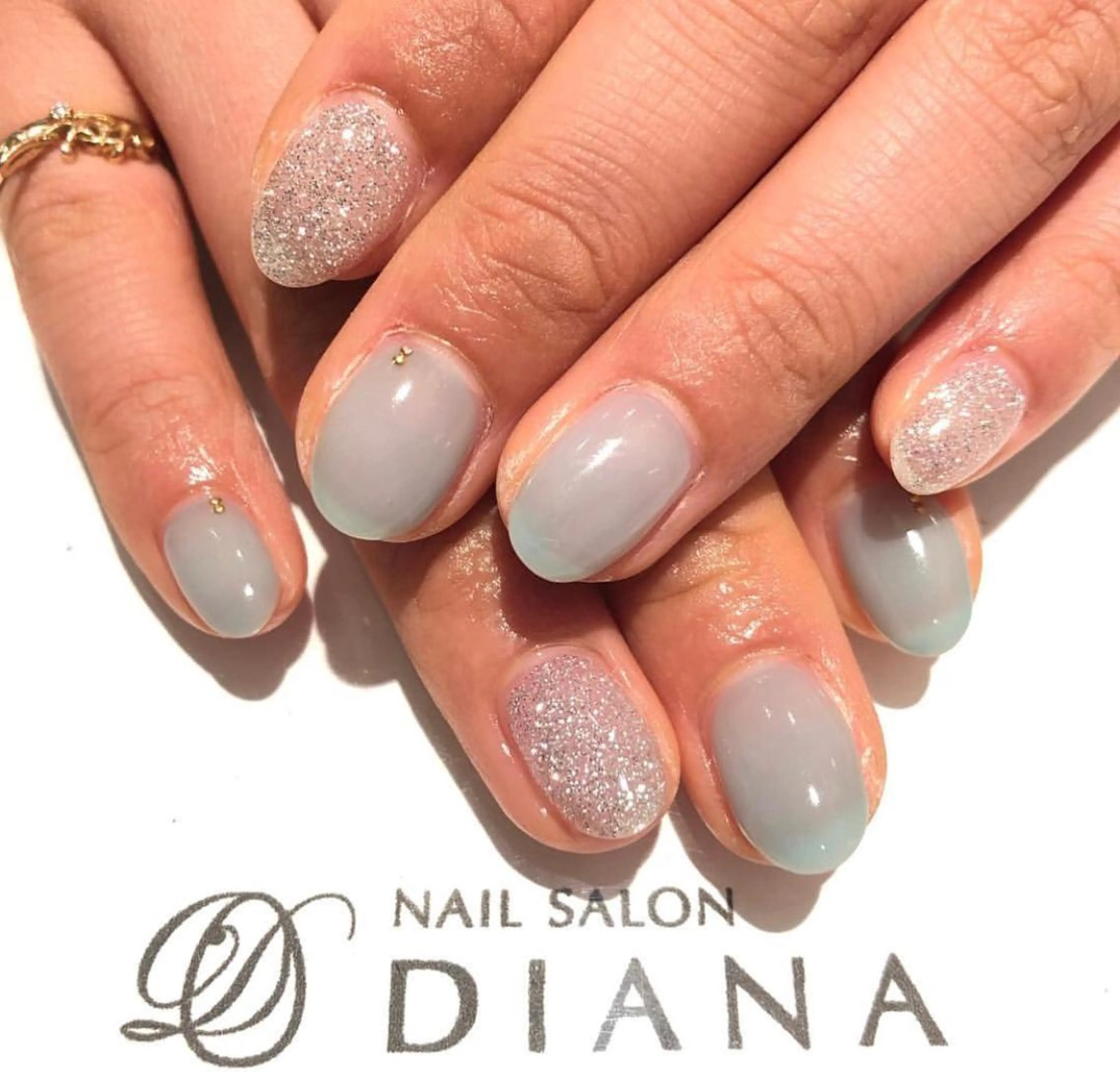 ショート カラー ネイル NAILSALON DIANAのネイルデザイン