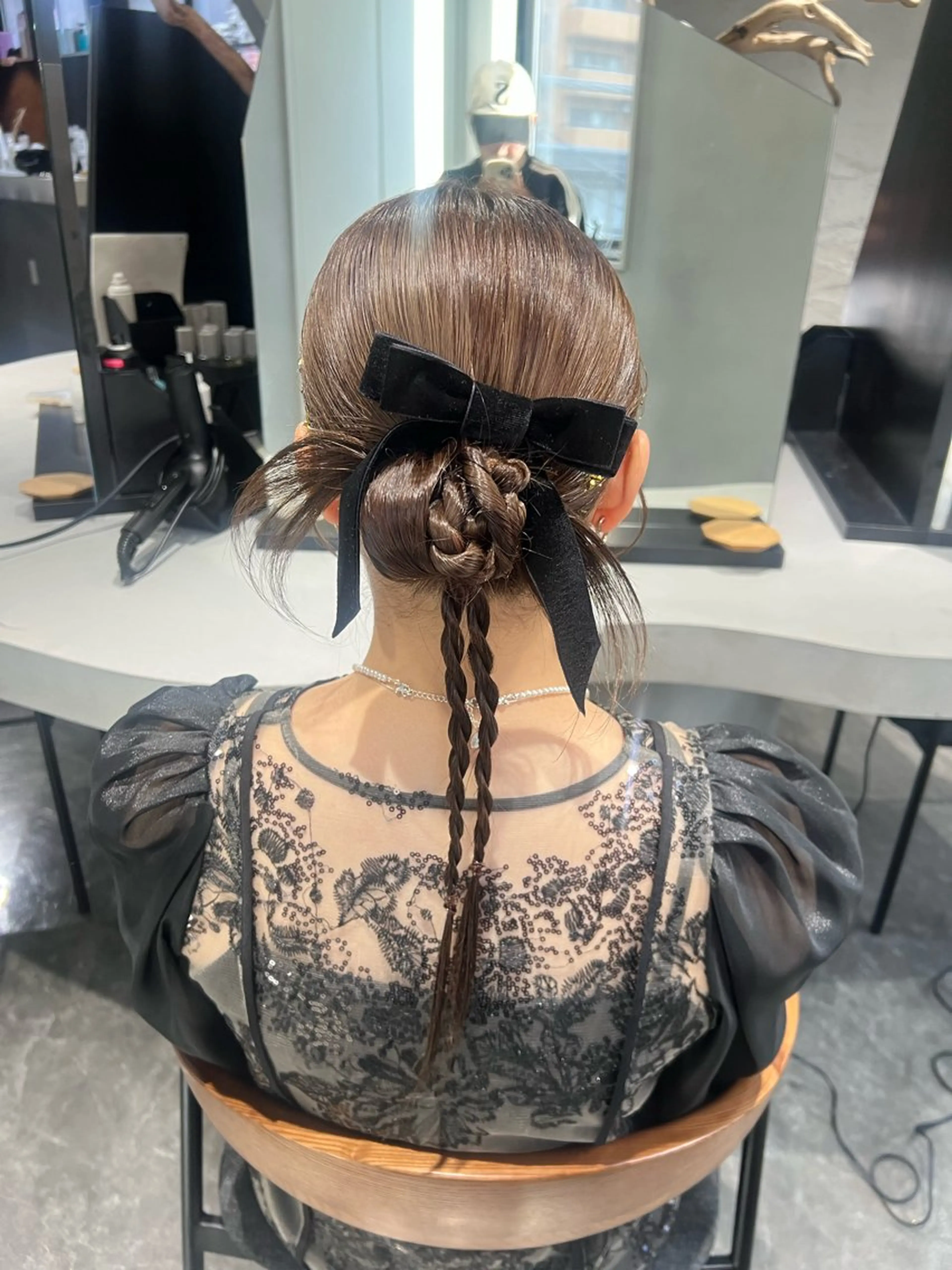 ヘアアレンジ 対馬 粘音のヘアスタイル