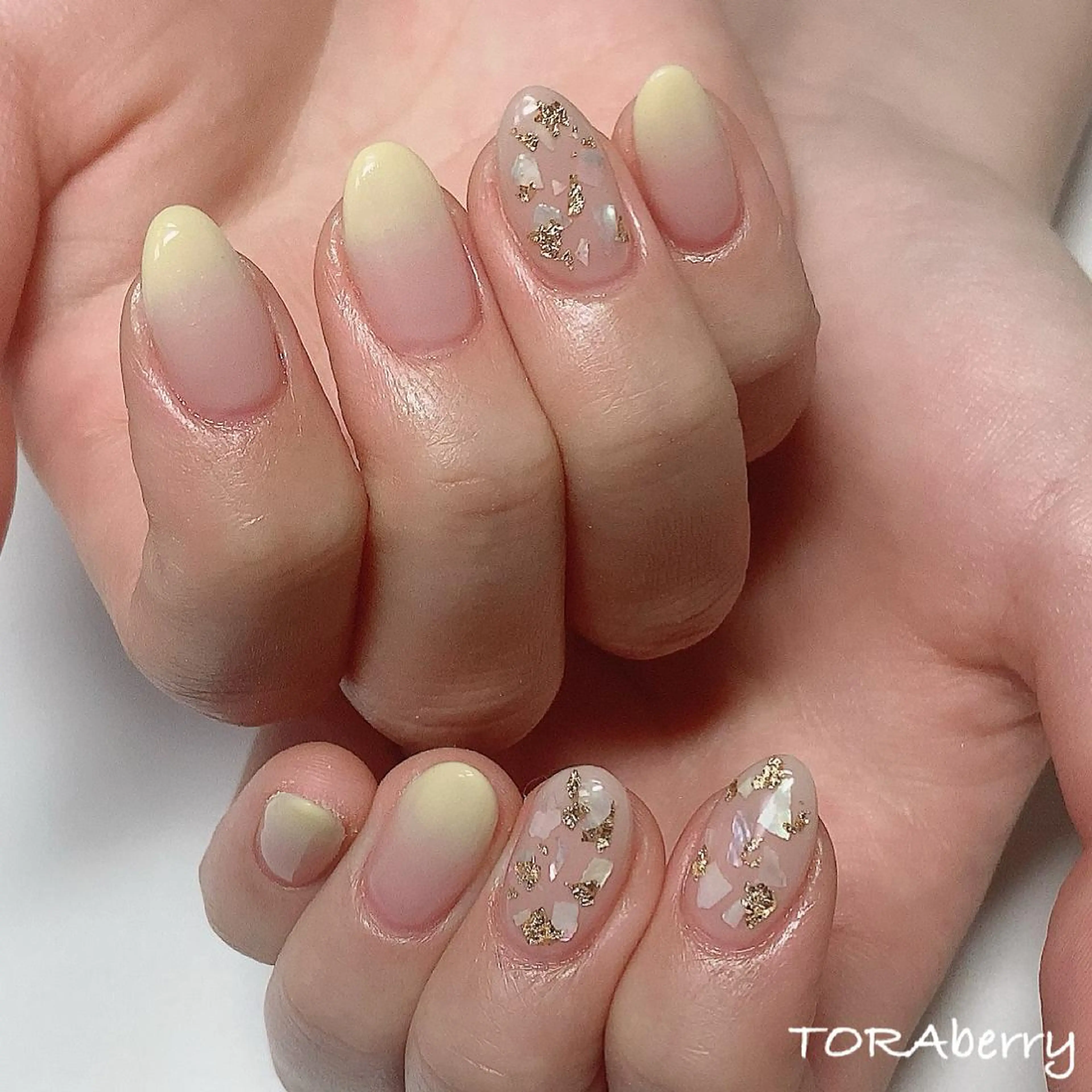 ネイル 春ネイル ハンドネイル ネイリスト なつみのネイルデザイン