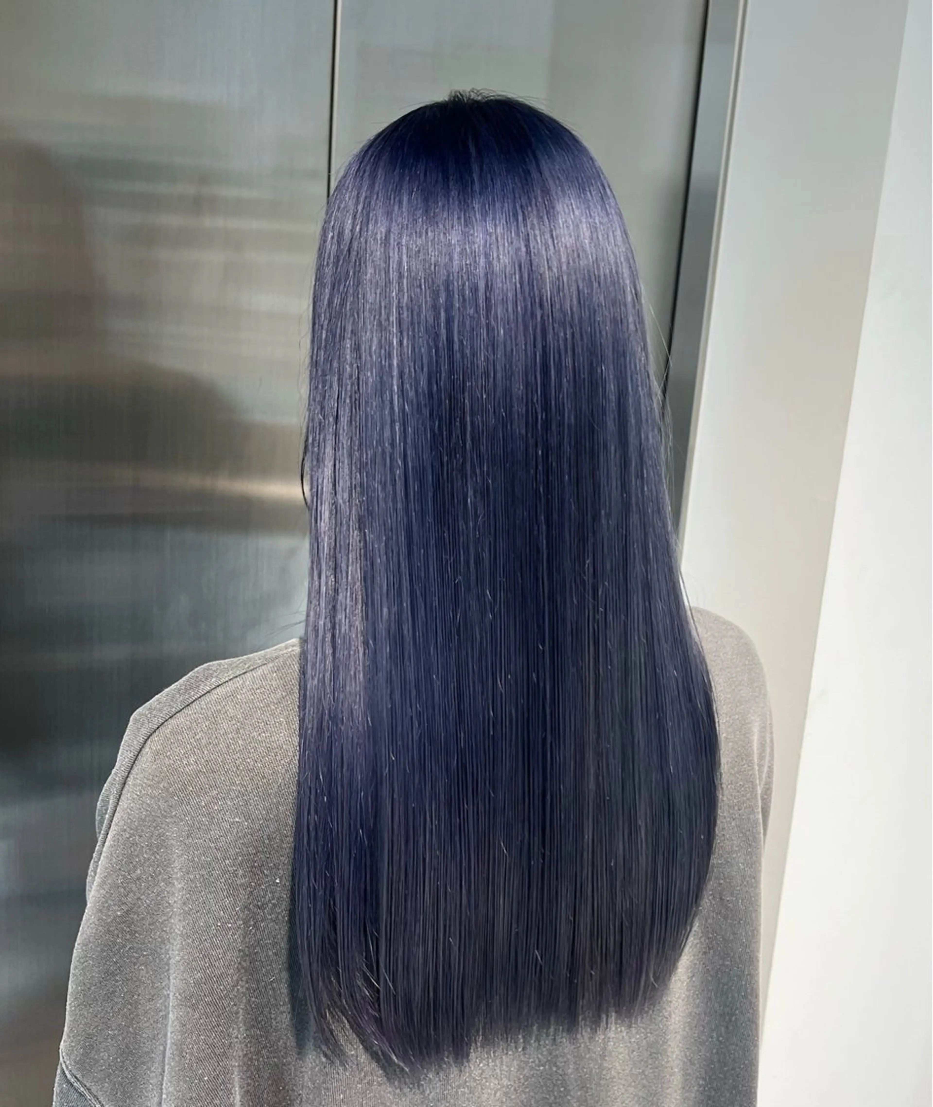 ロング カラー カット ヘアカラー トリートメント 赤みゼロ/透明感 カラー🌿KANTAのヘアスタイル