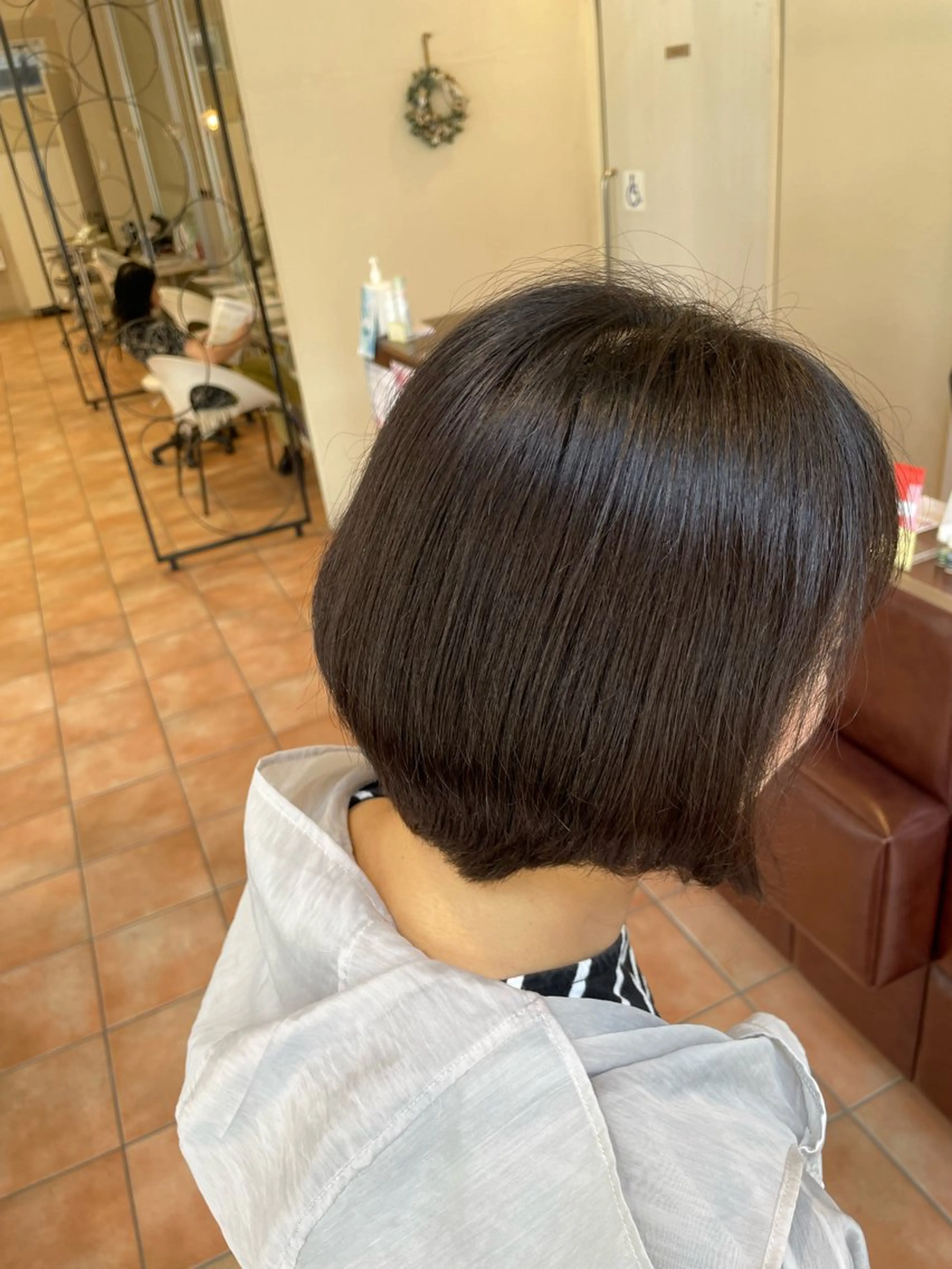 カラー めぞんどぼーて REINAのヘアスタイル