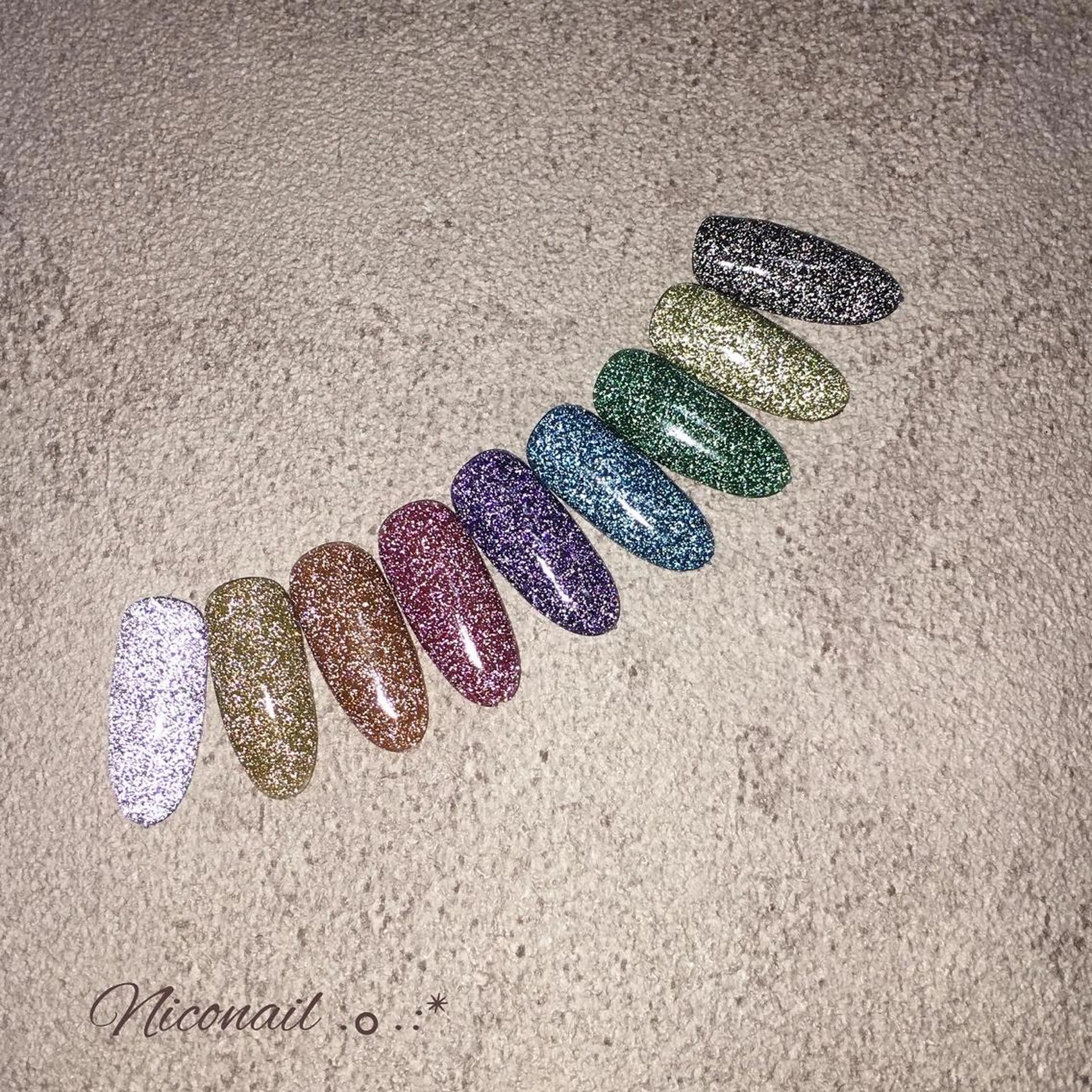 ネイル フラッシュネイル Niconail ☆ 仙川/ Aiのネイルデザイン