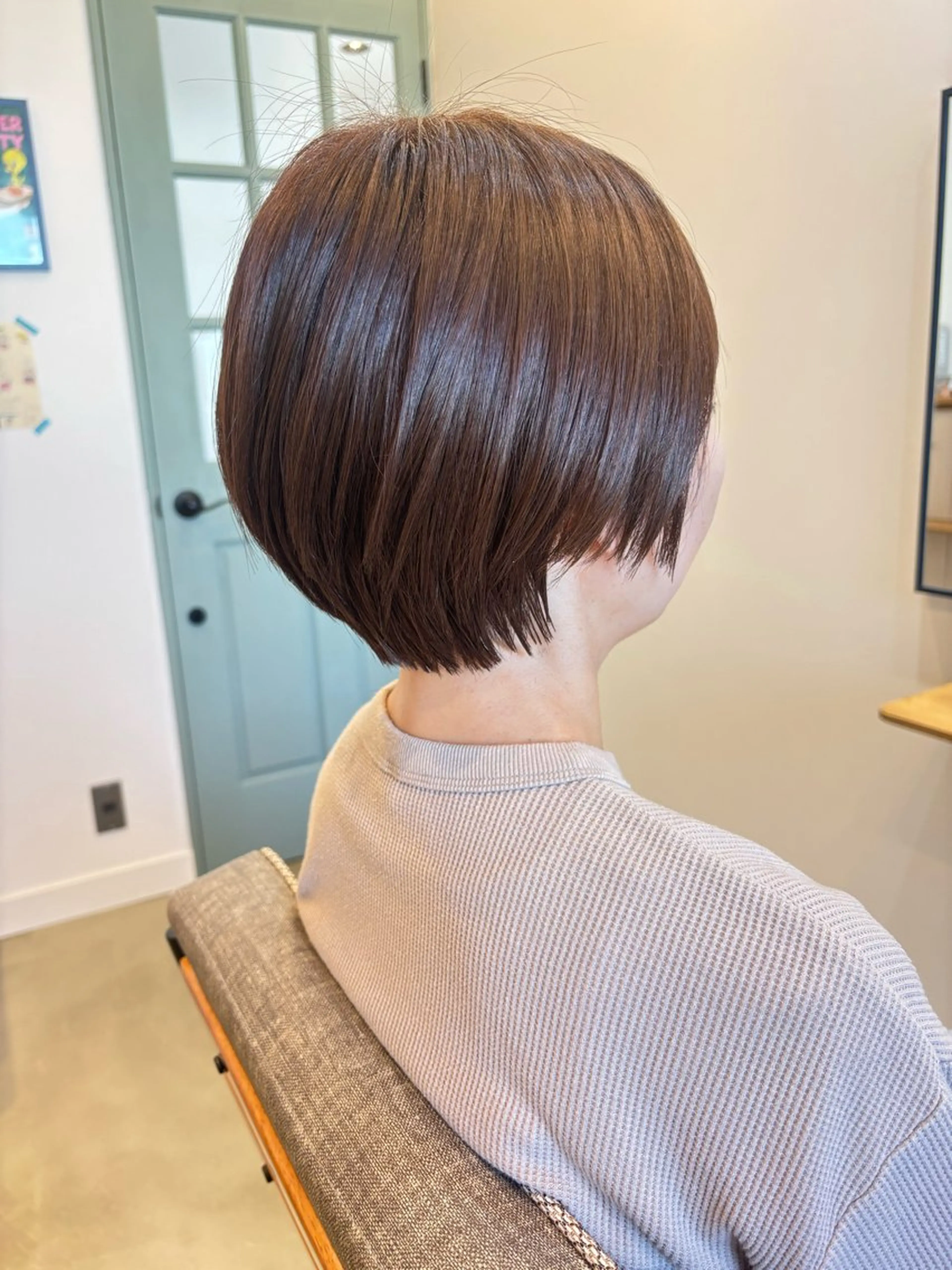 ショート カット ヘアカラー n1/4個室サロン/ 白髪ぼかし/MAMIのヘアスタイル