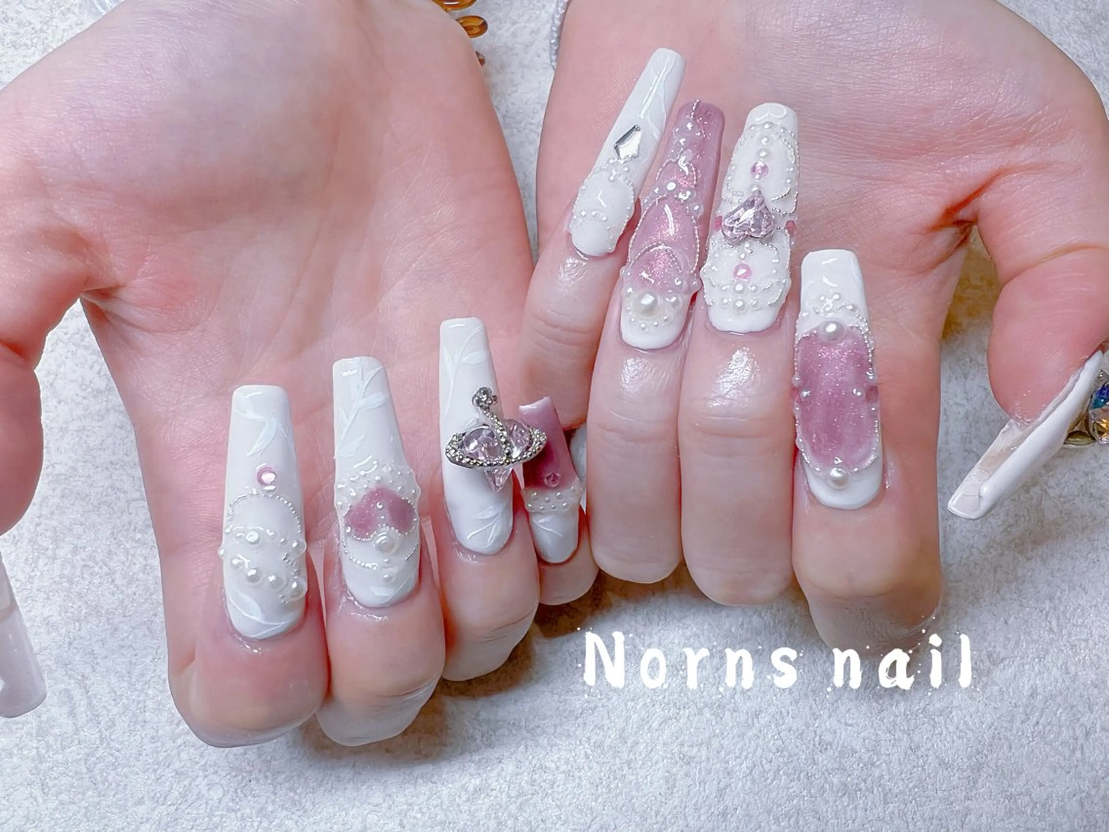 ネイル Norns nail (猫いるサロン🐈)のネイルデザイン
