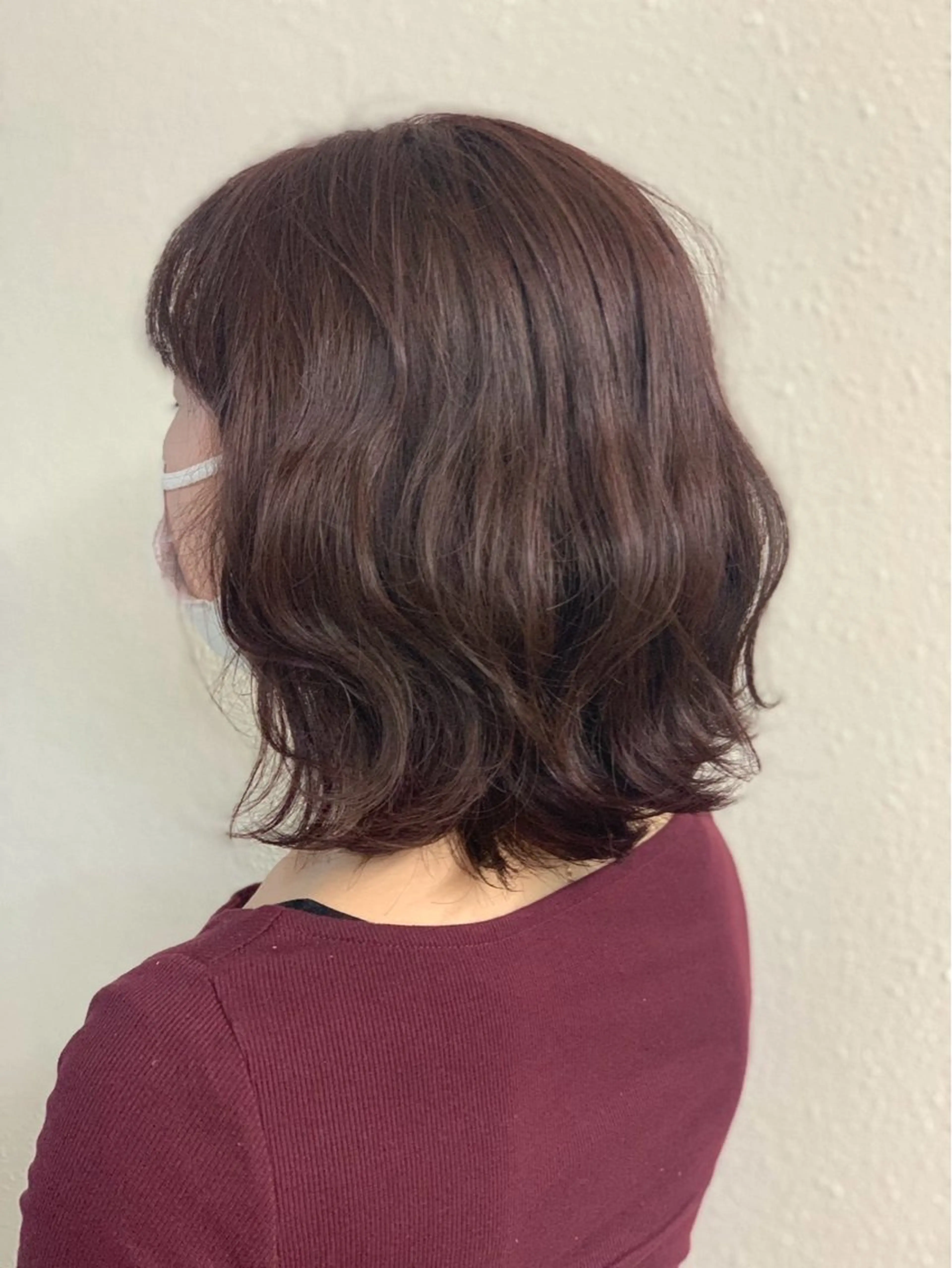 ミディアム カラー カット ヘアカラー トリートメント 佐藤天斗 /スタイリストのヘアスタイル