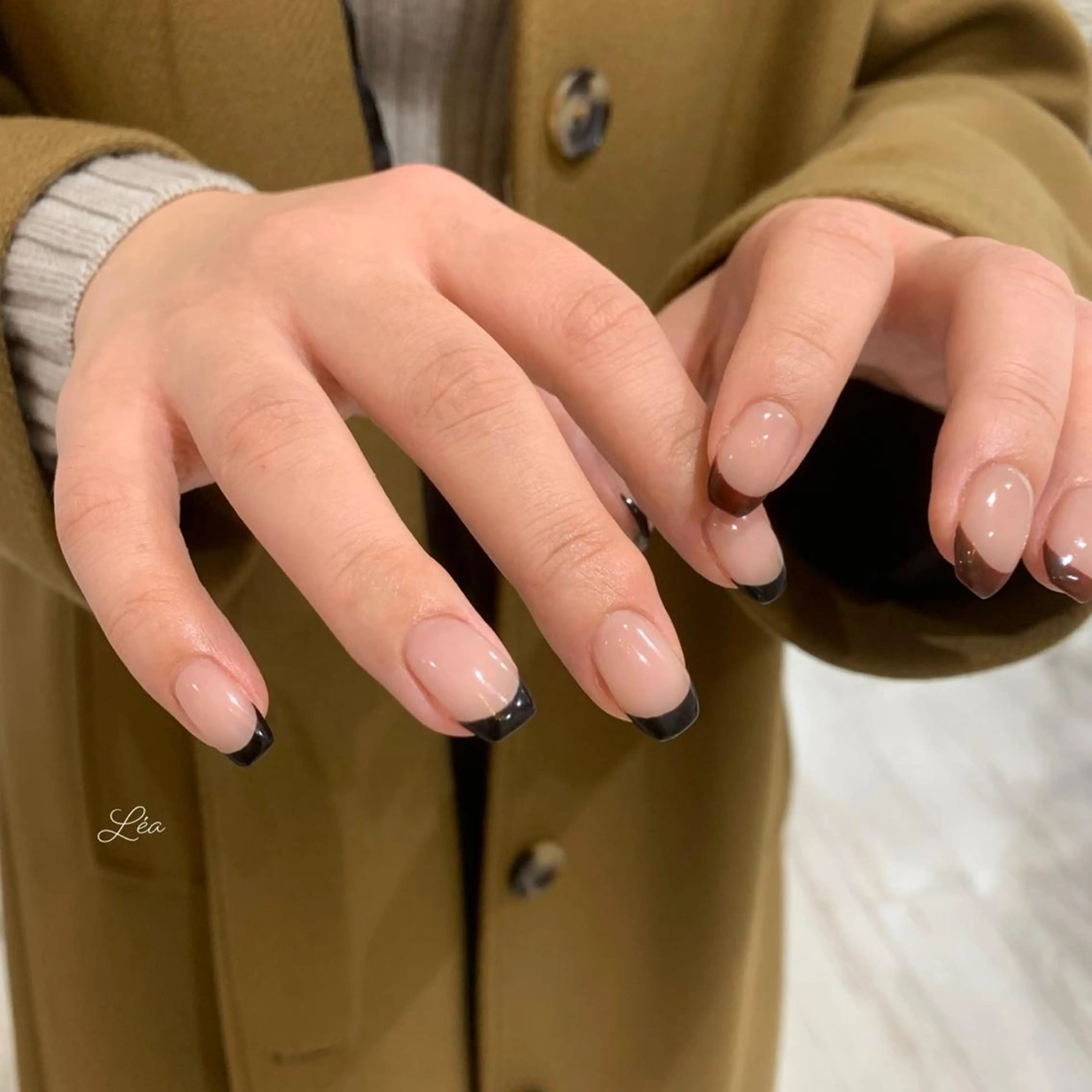 ネイル ジェルネイル パラジェル Léa nailのネイルデザイン