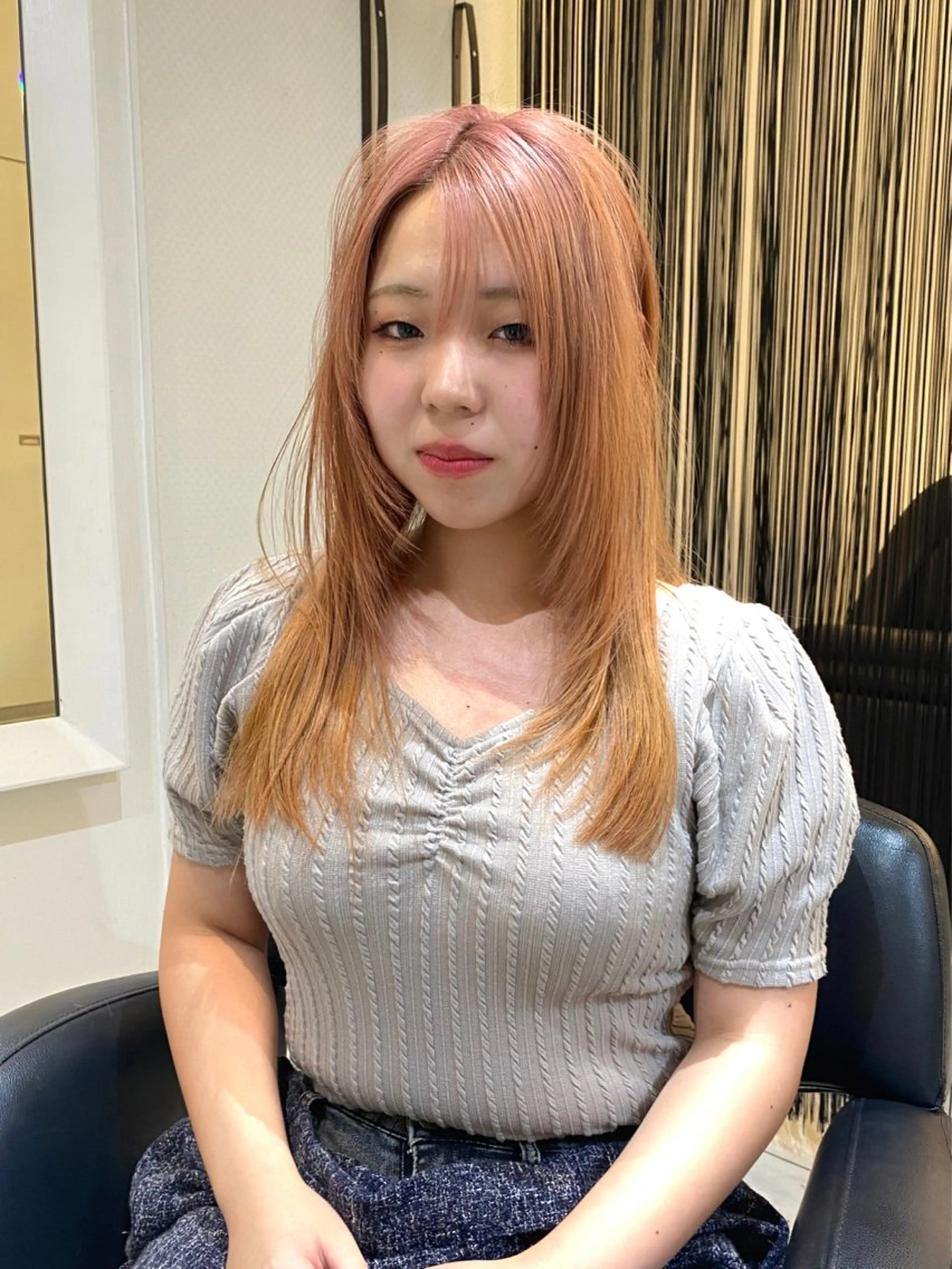 セミロング カラー カット ヘアカラー トリートメント mai / linoah˚✧のヘアスタイル