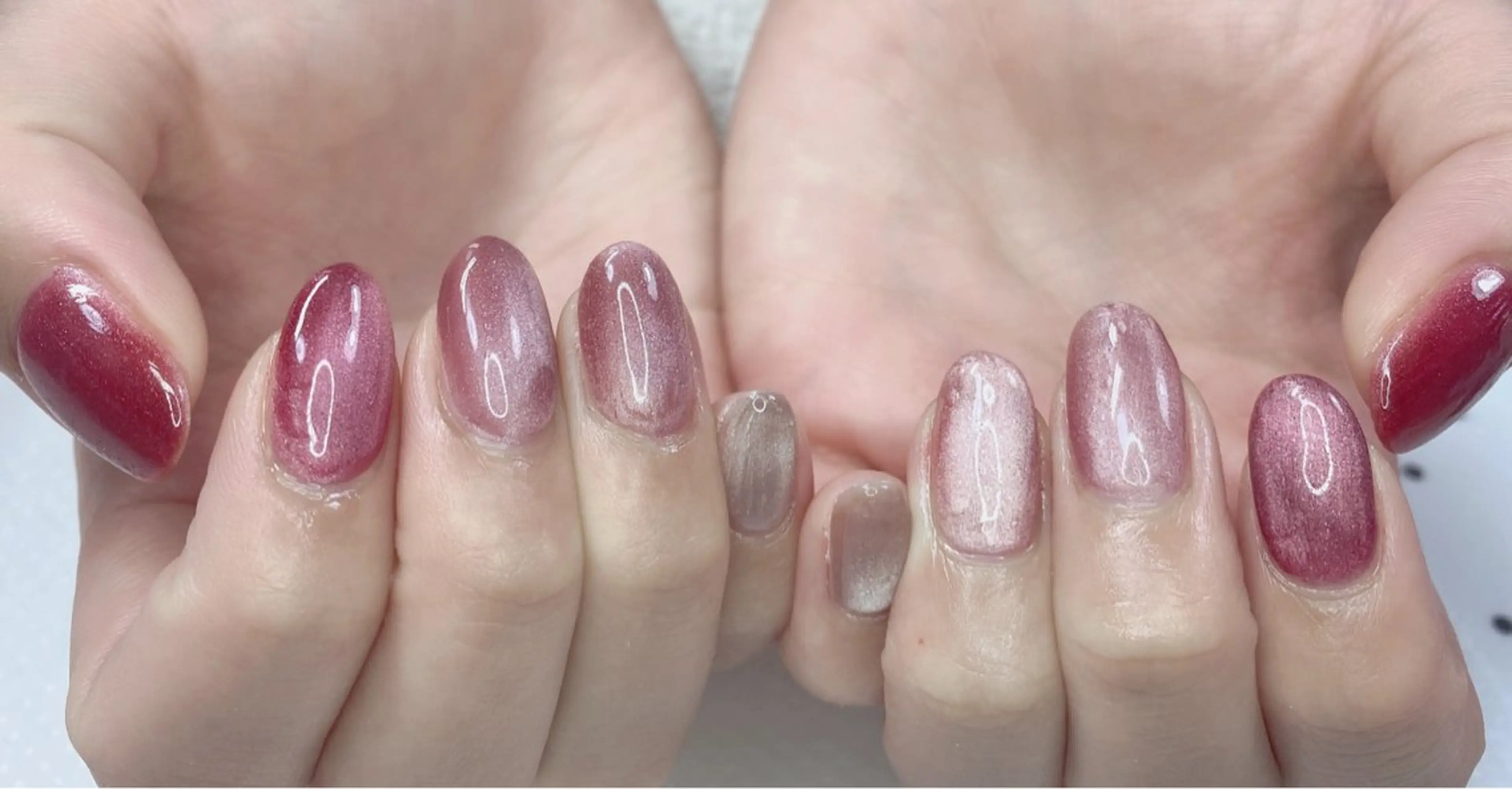 ミニモ限定💕【ソフトジェルオフ無料➕ミニモ限定割引】✨マグネットジェルネイル💅の写真