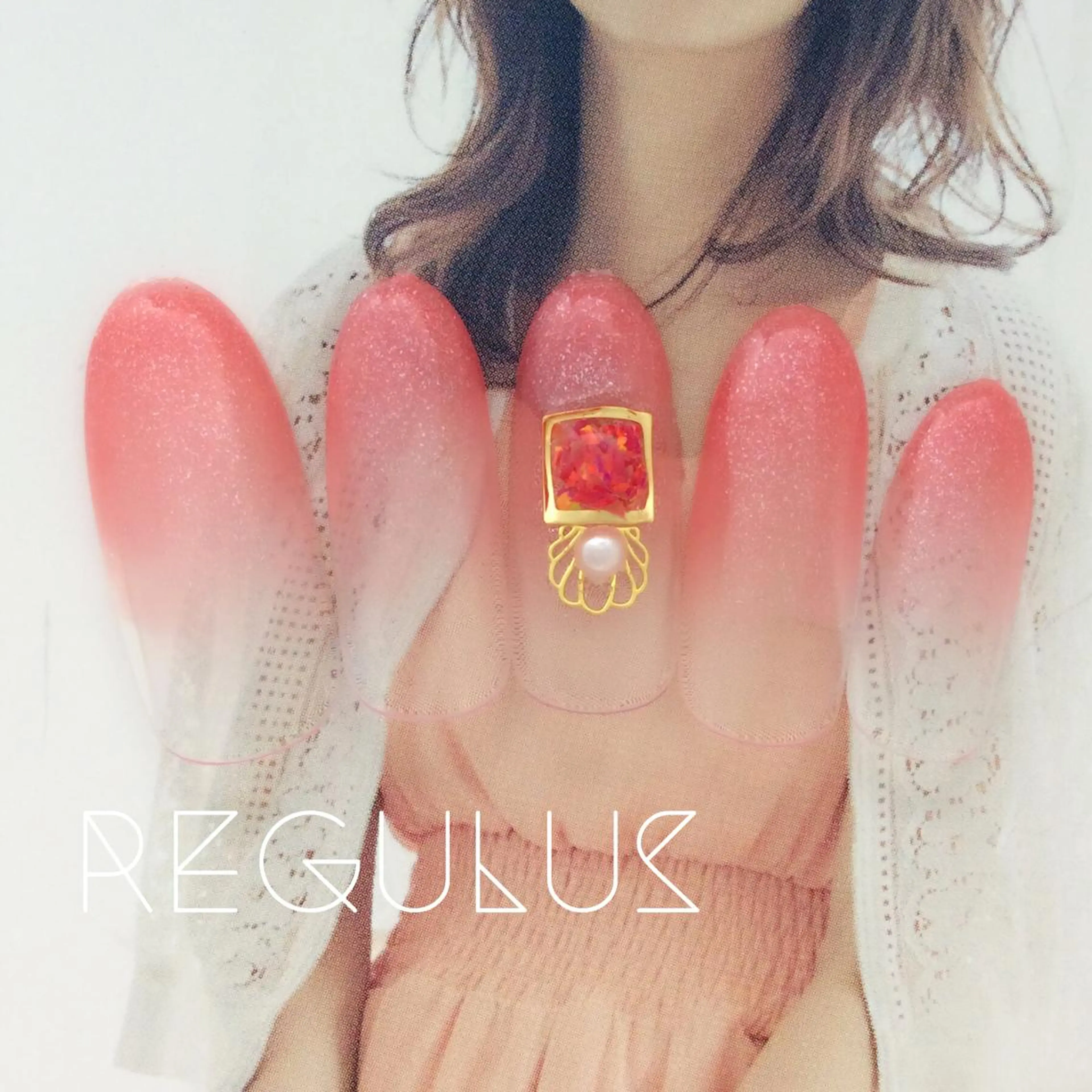 ネイル アートネイル フレンチネイル グラデーション Regulus 西川のネイルデザイン