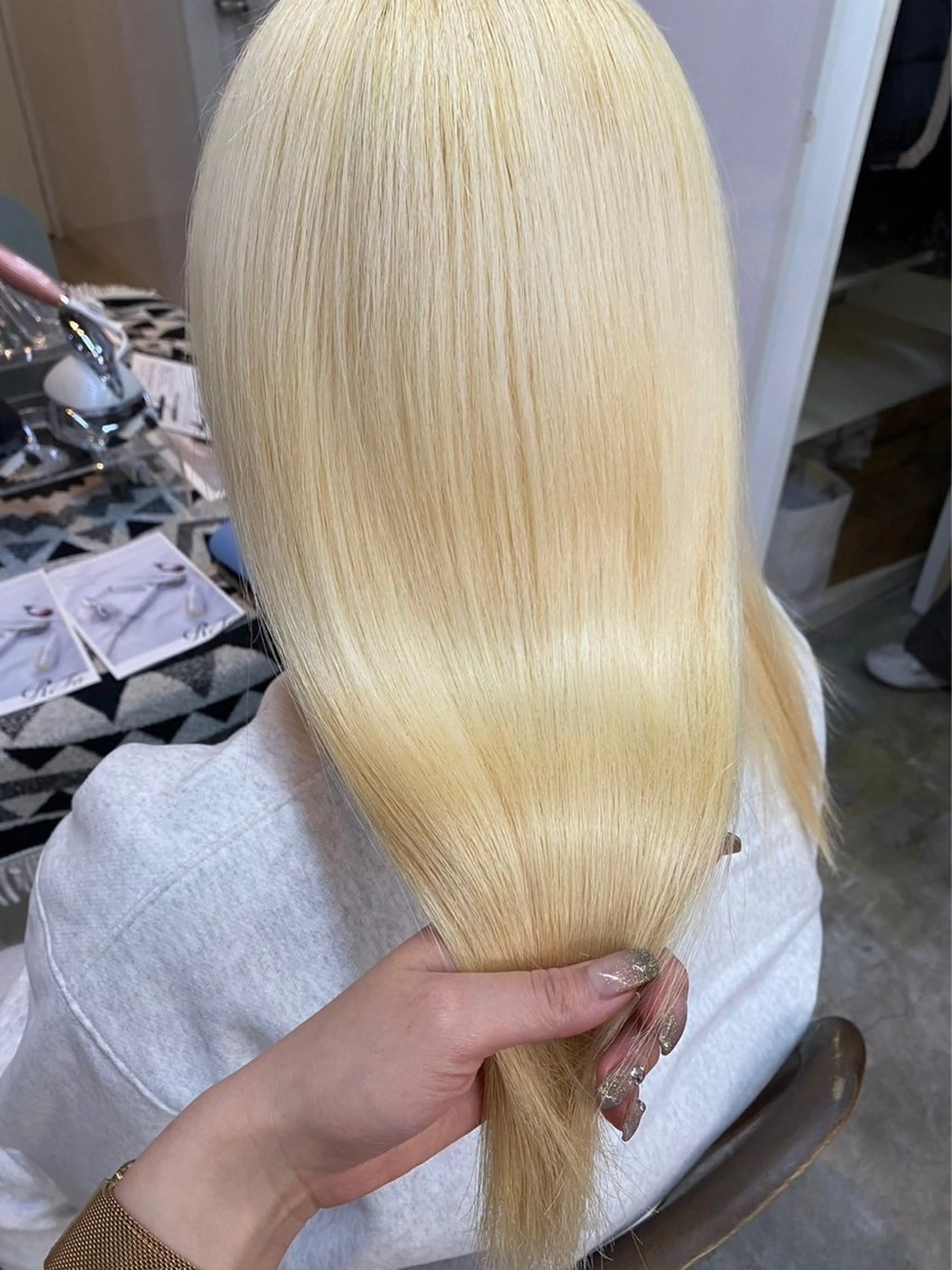 ロング ヘアカラー AMRITA omotesando所属・艶ｶﾗｰ･:*個性派 ﾈｲﾙ🦋mire-のネイルデザイン